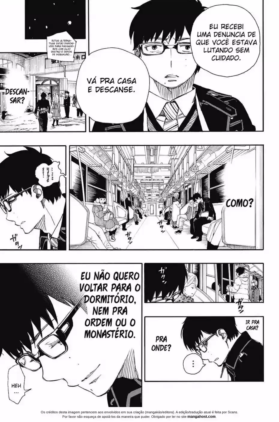 Read Blue Exorcist pt Manga Online