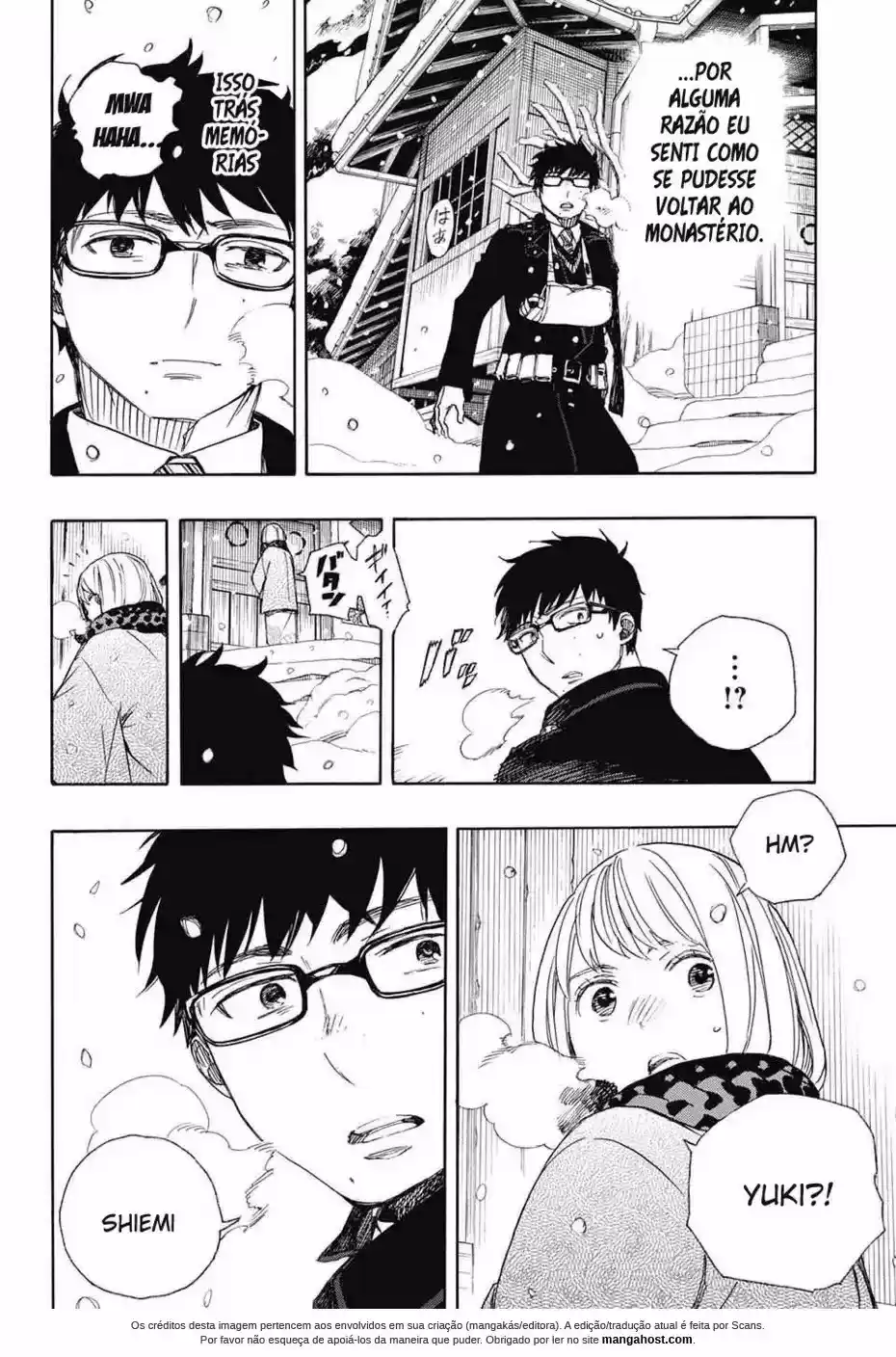 Read Blue Exorcist pt Manga Online
