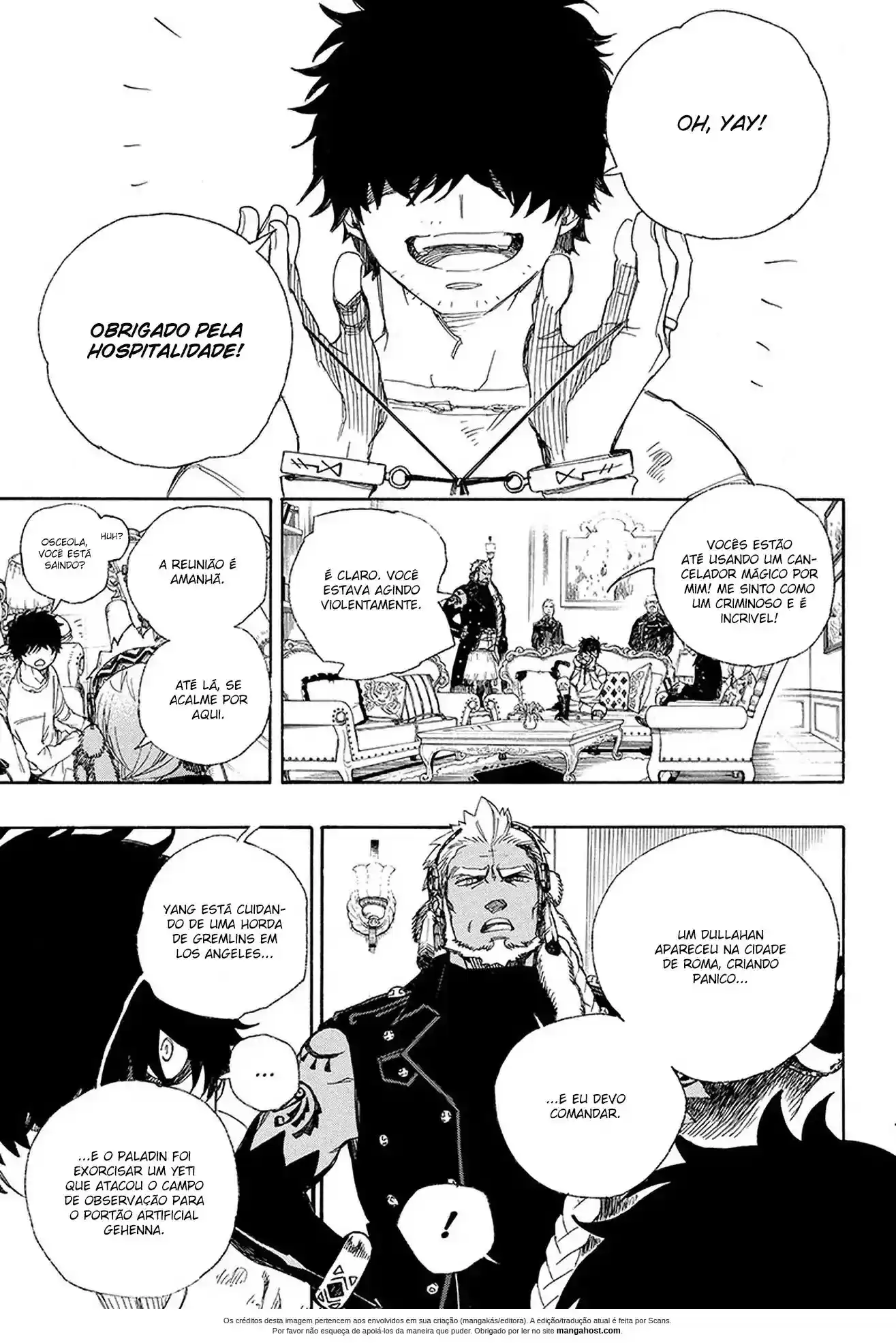 Read Blue Exorcist pt Manga Online