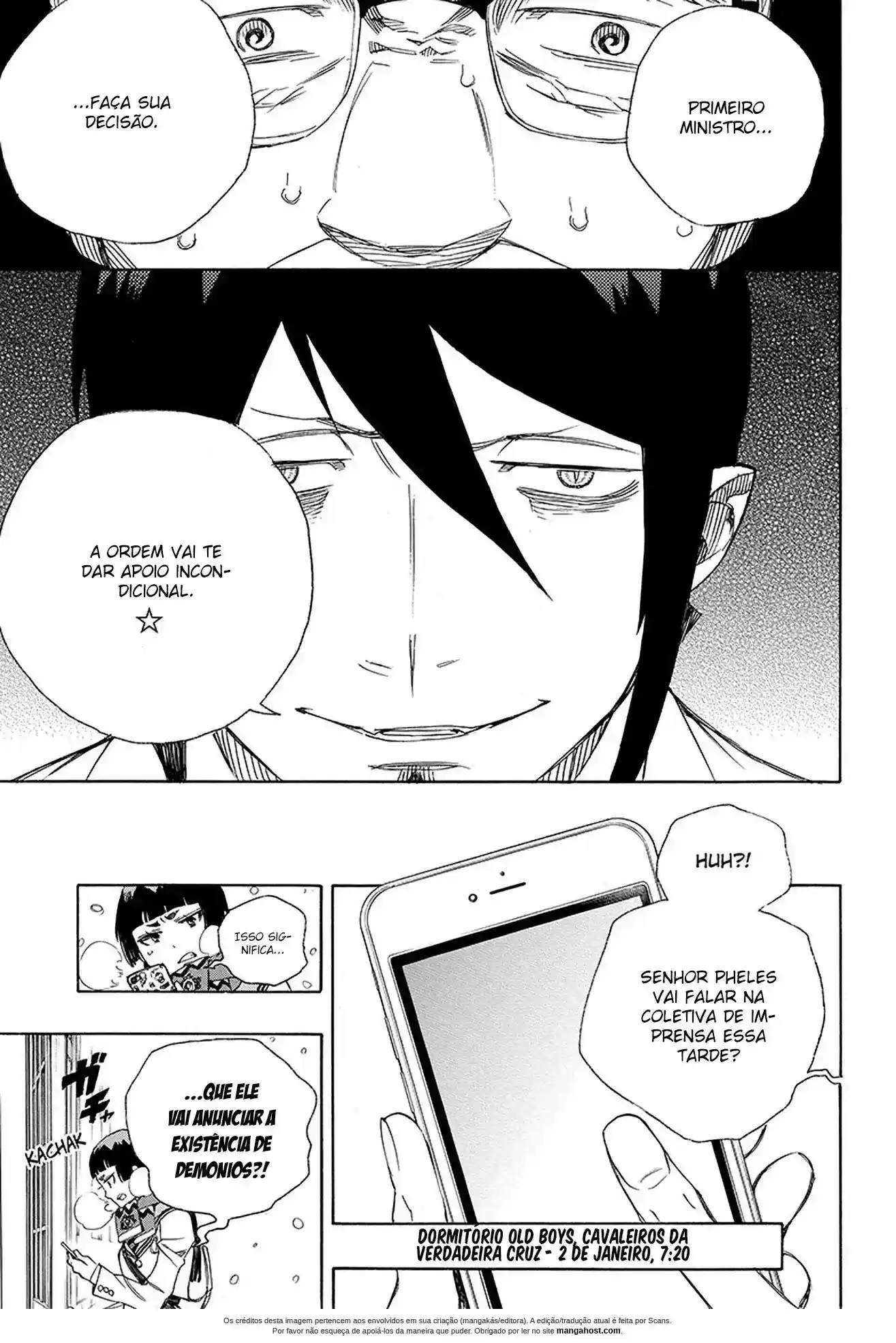 Read Blue Exorcist pt Manga Online