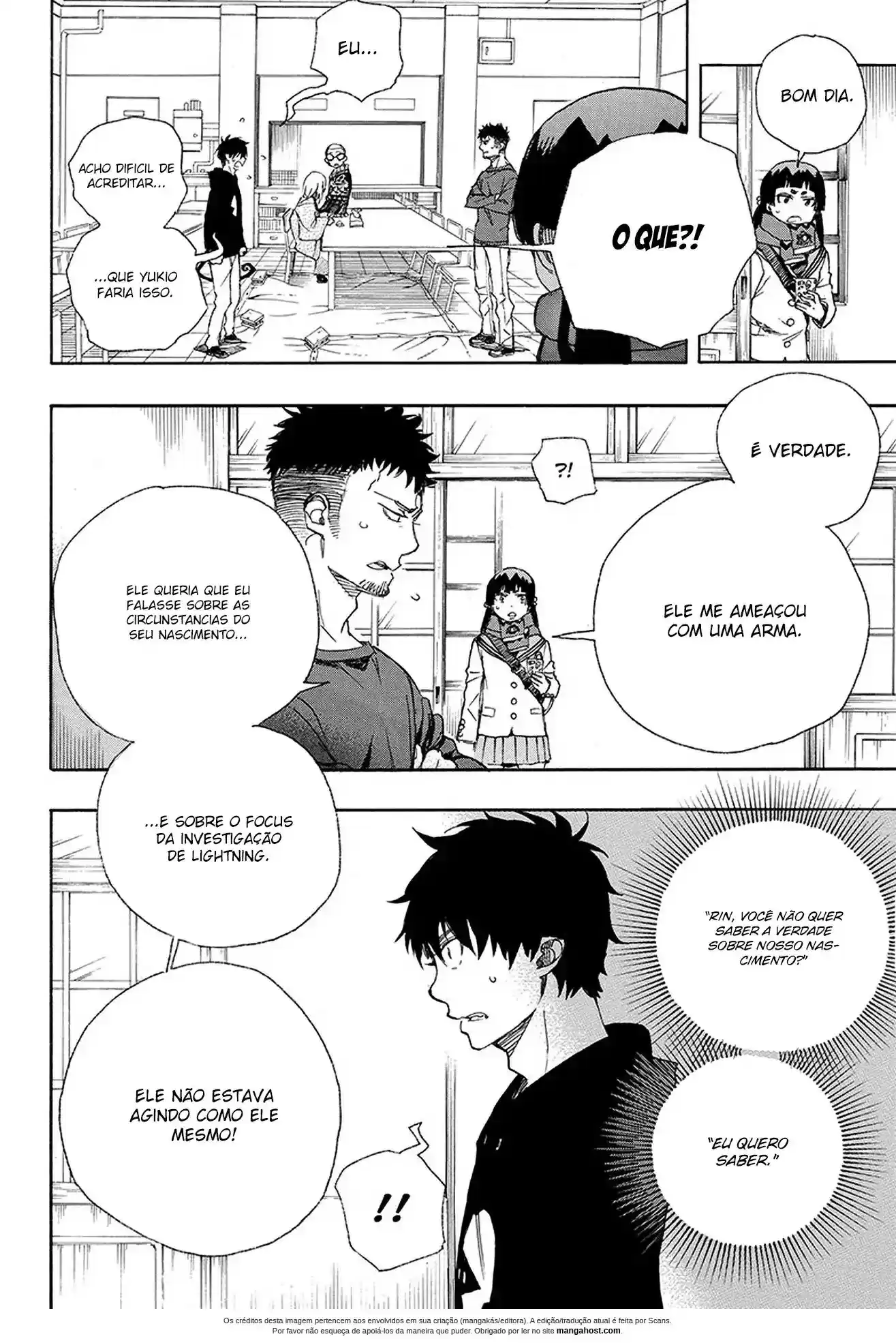 Read Blue Exorcist pt Manga Online