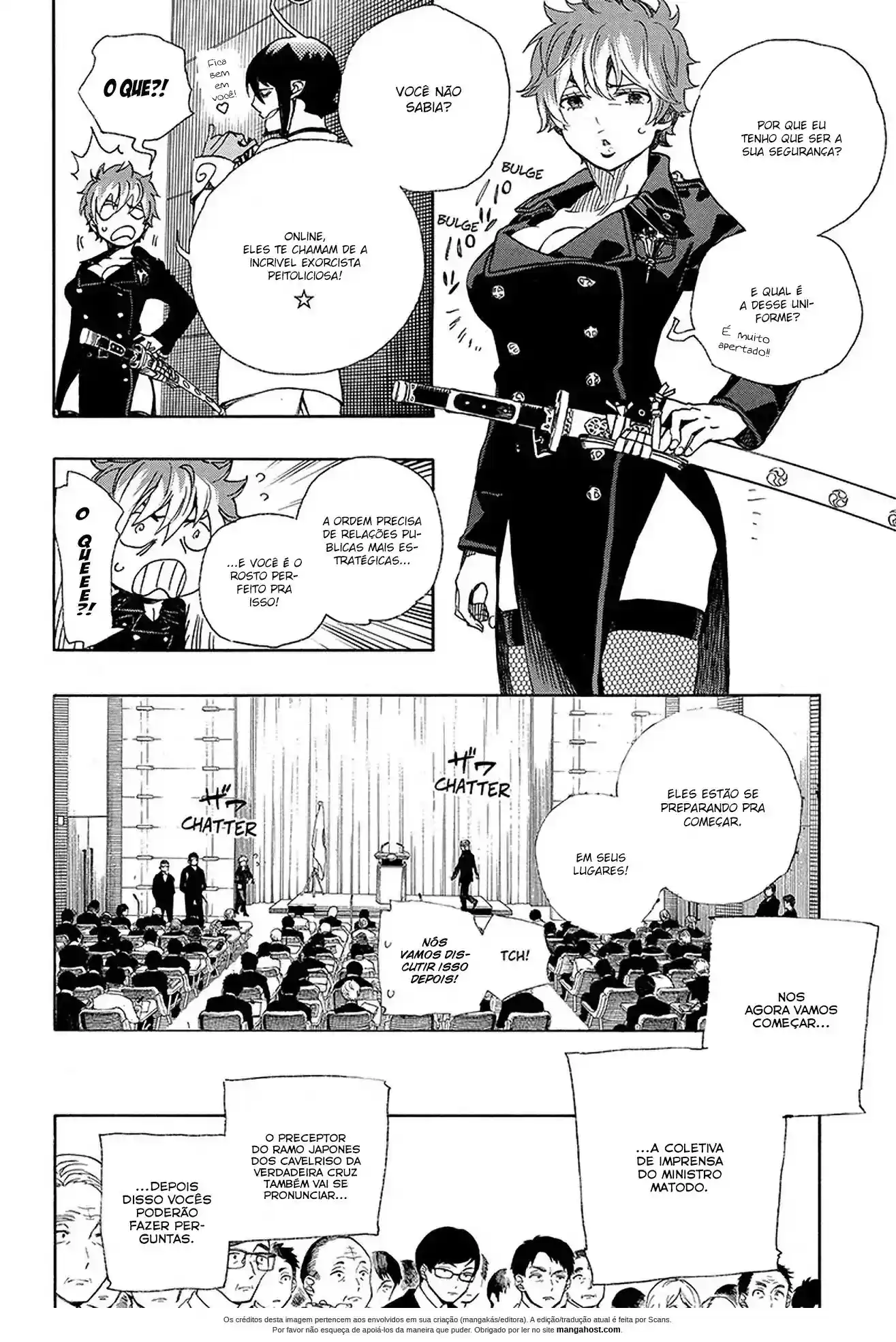 Read Blue Exorcist pt Manga Online