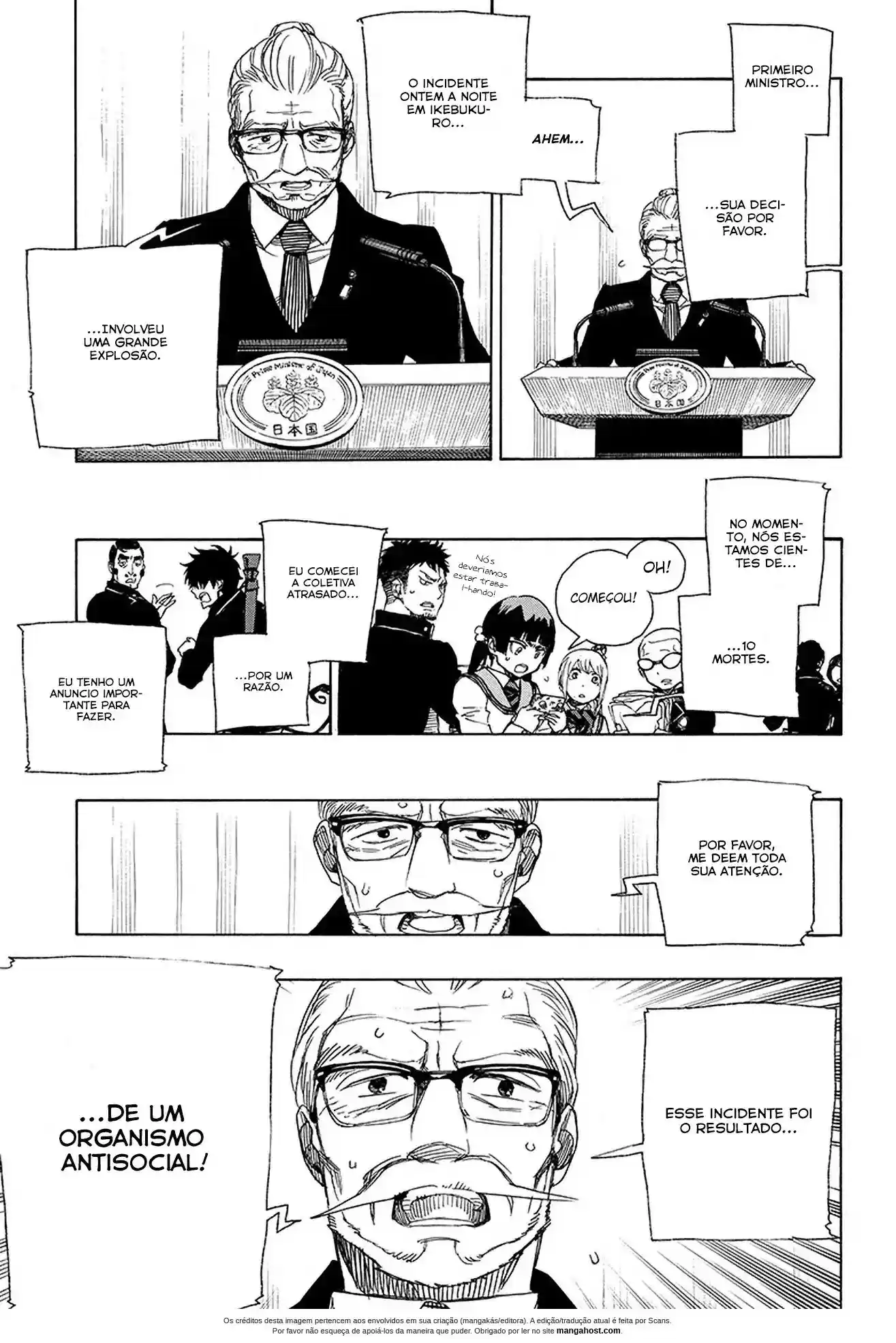 Read Blue Exorcist pt Manga Online