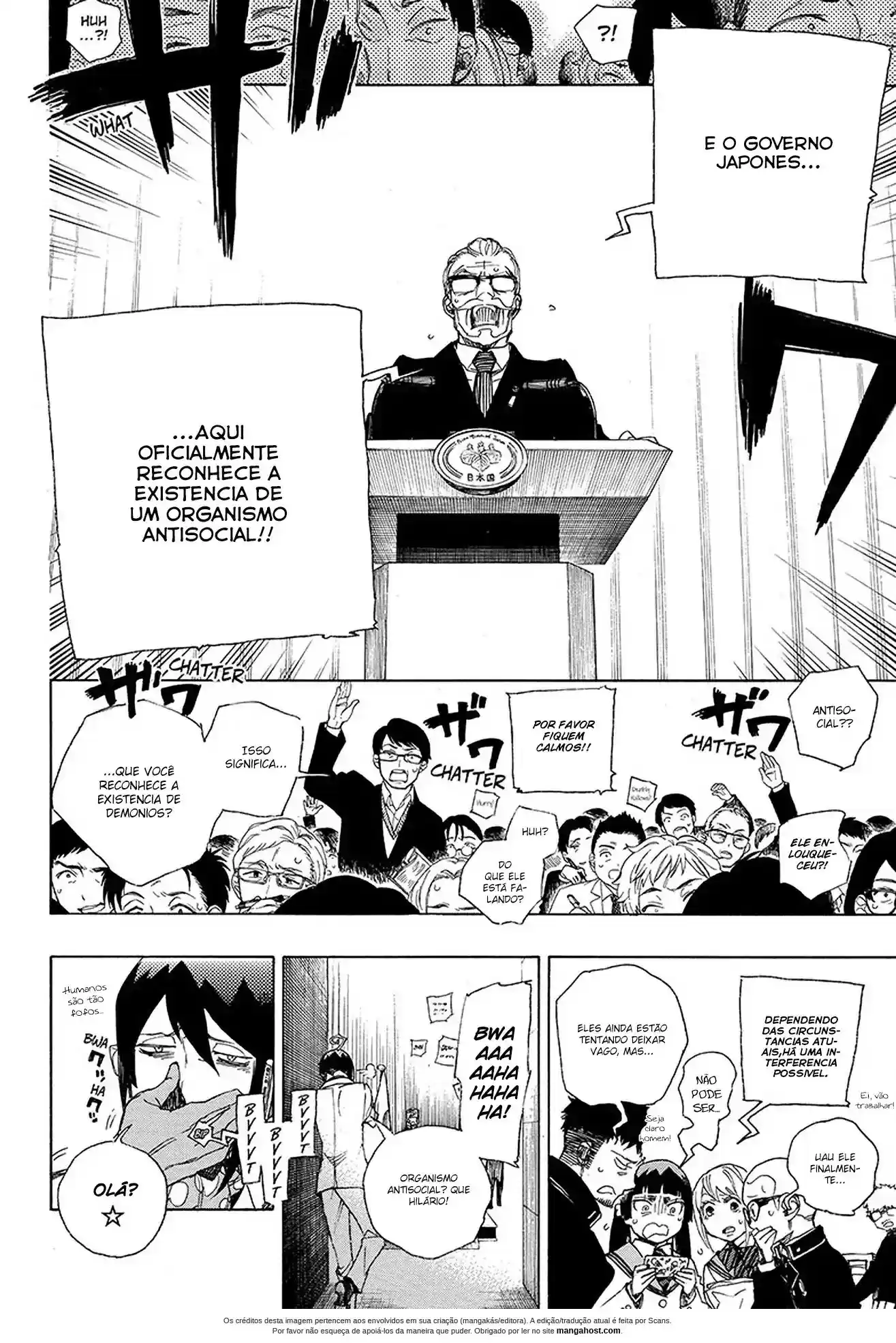 Read Blue Exorcist pt Manga Online