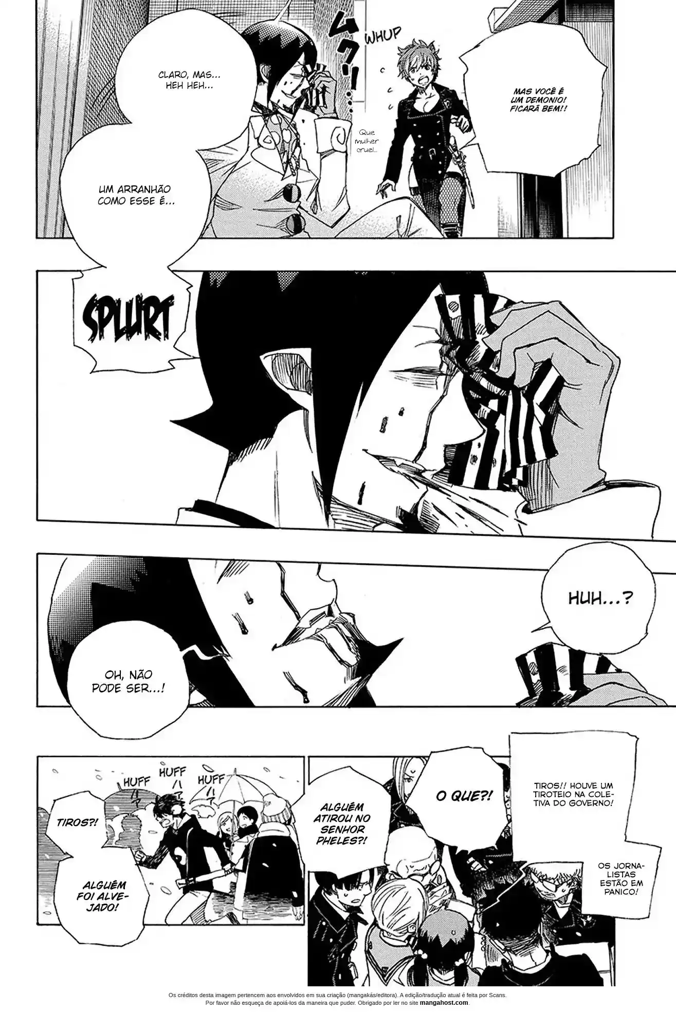 Read Blue Exorcist pt Manga Online