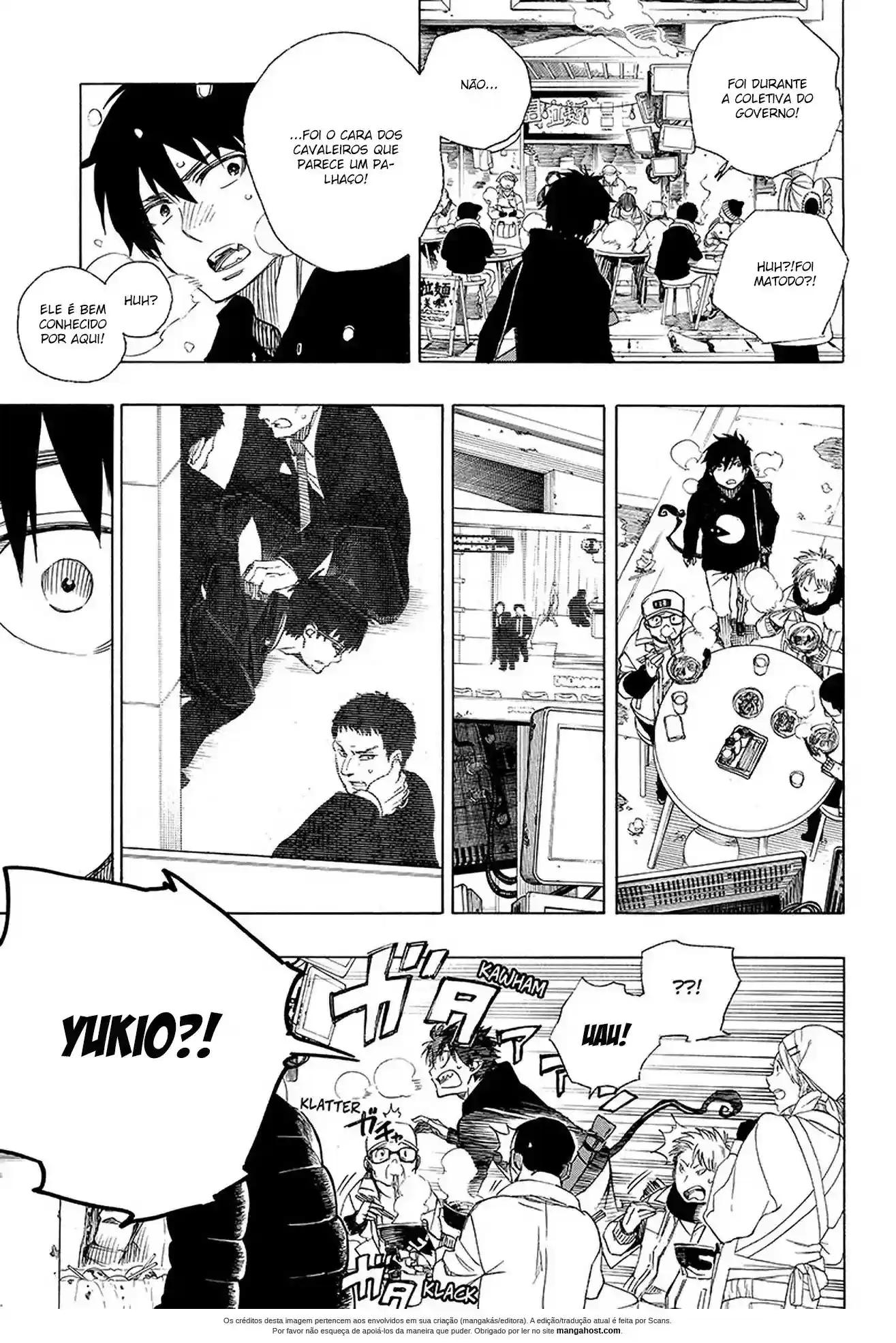 Read Blue Exorcist pt Manga Online