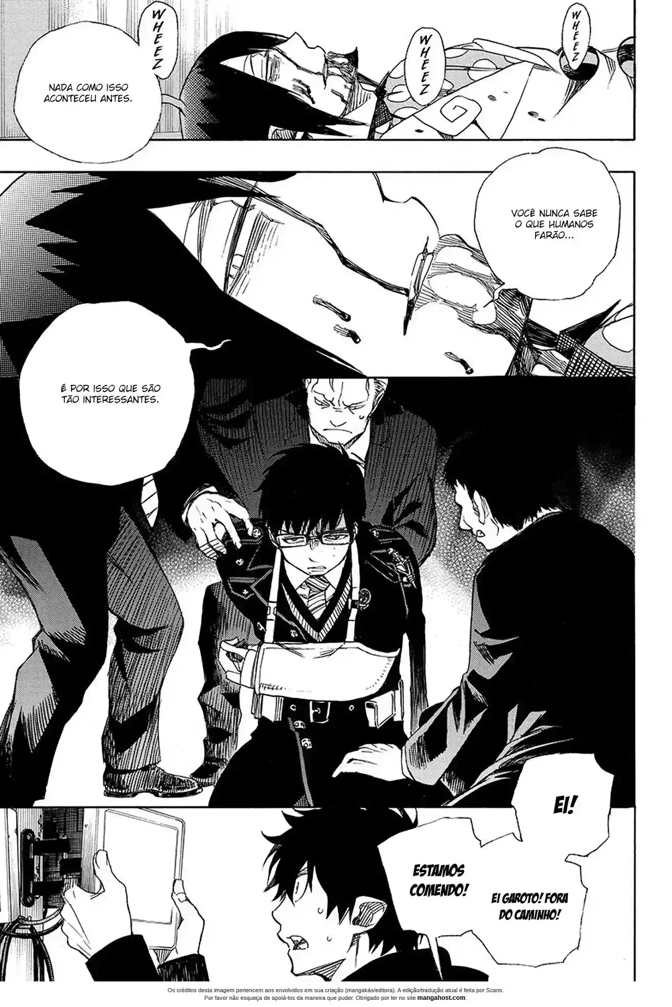 Read Blue Exorcist pt Manga Online