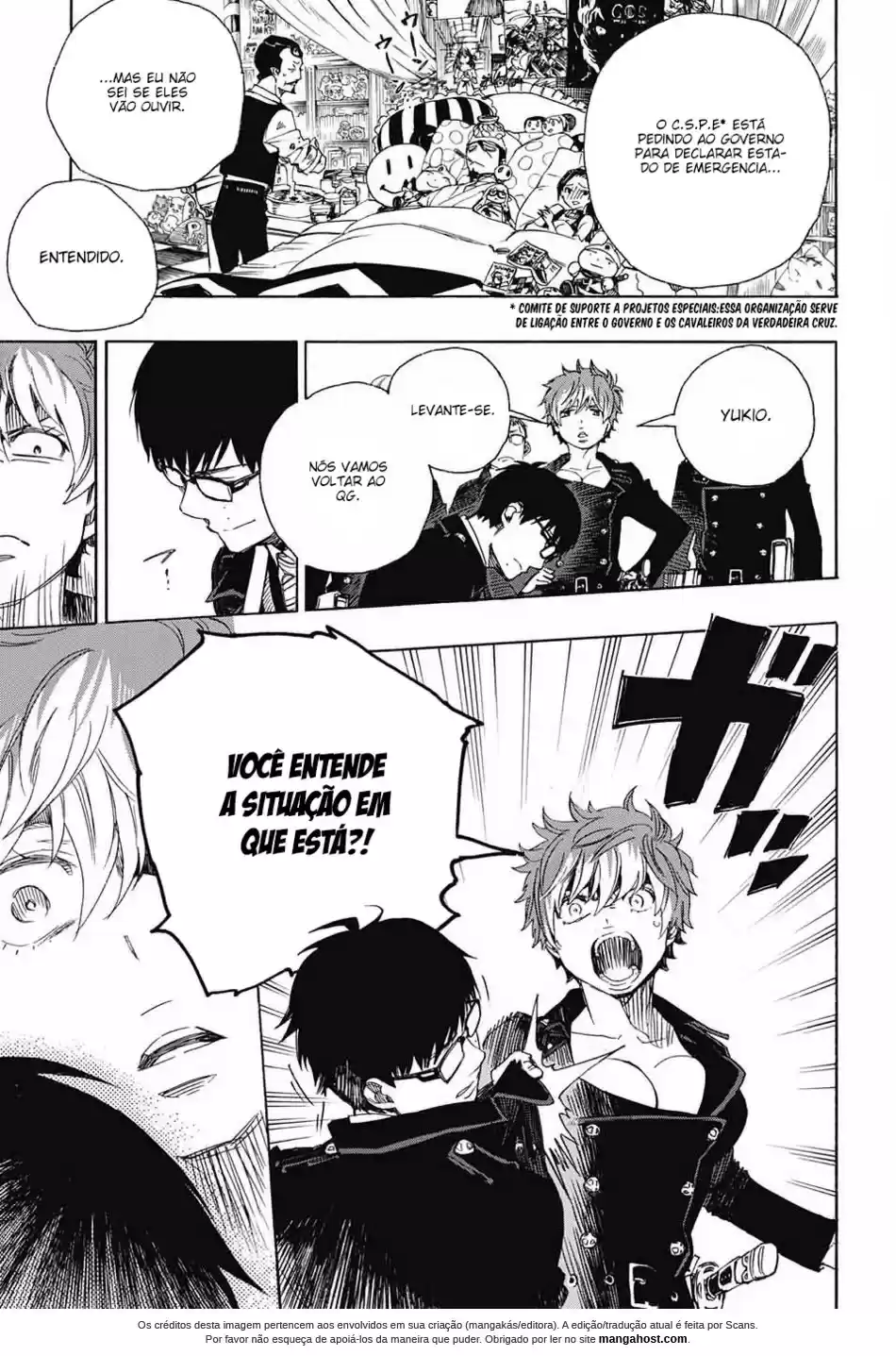 Read Blue Exorcist pt Manga Online