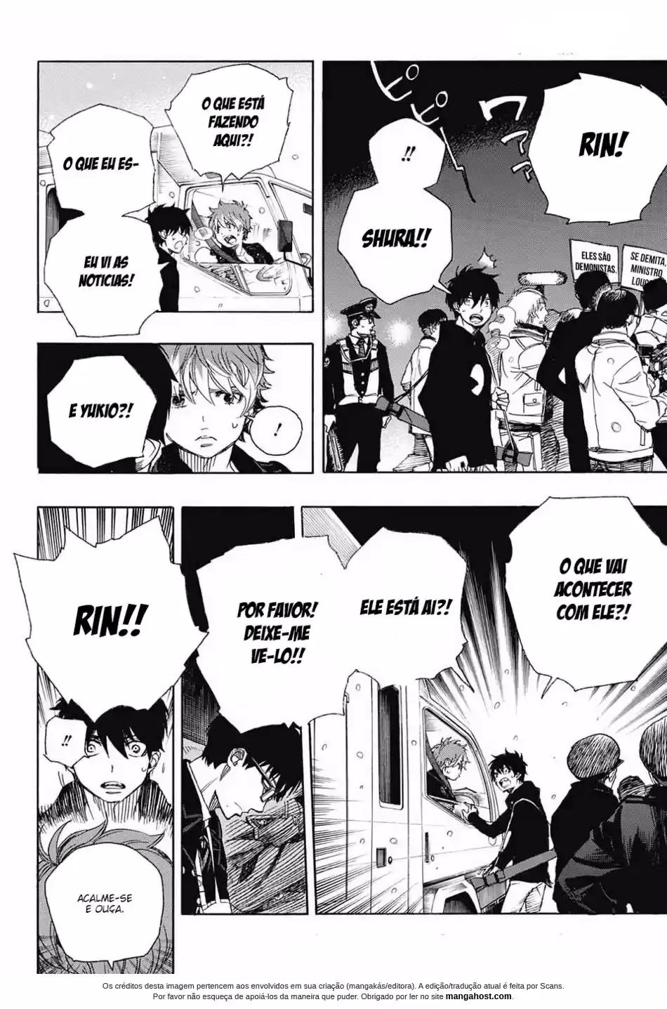 Read Blue Exorcist pt Manga Online