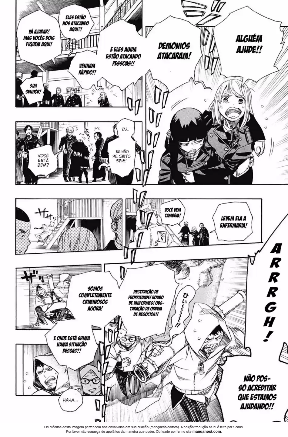 Read Blue Exorcist pt Manga Online