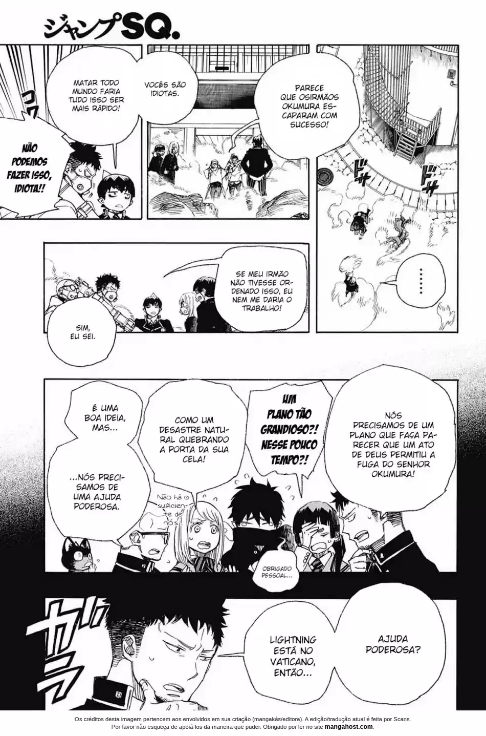 Read Blue Exorcist pt Manga Online