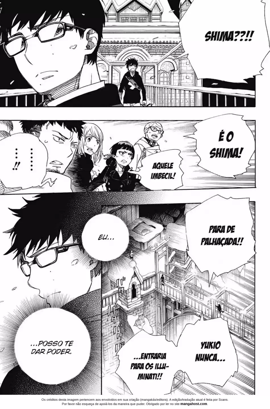 Read Blue Exorcist pt Manga Online