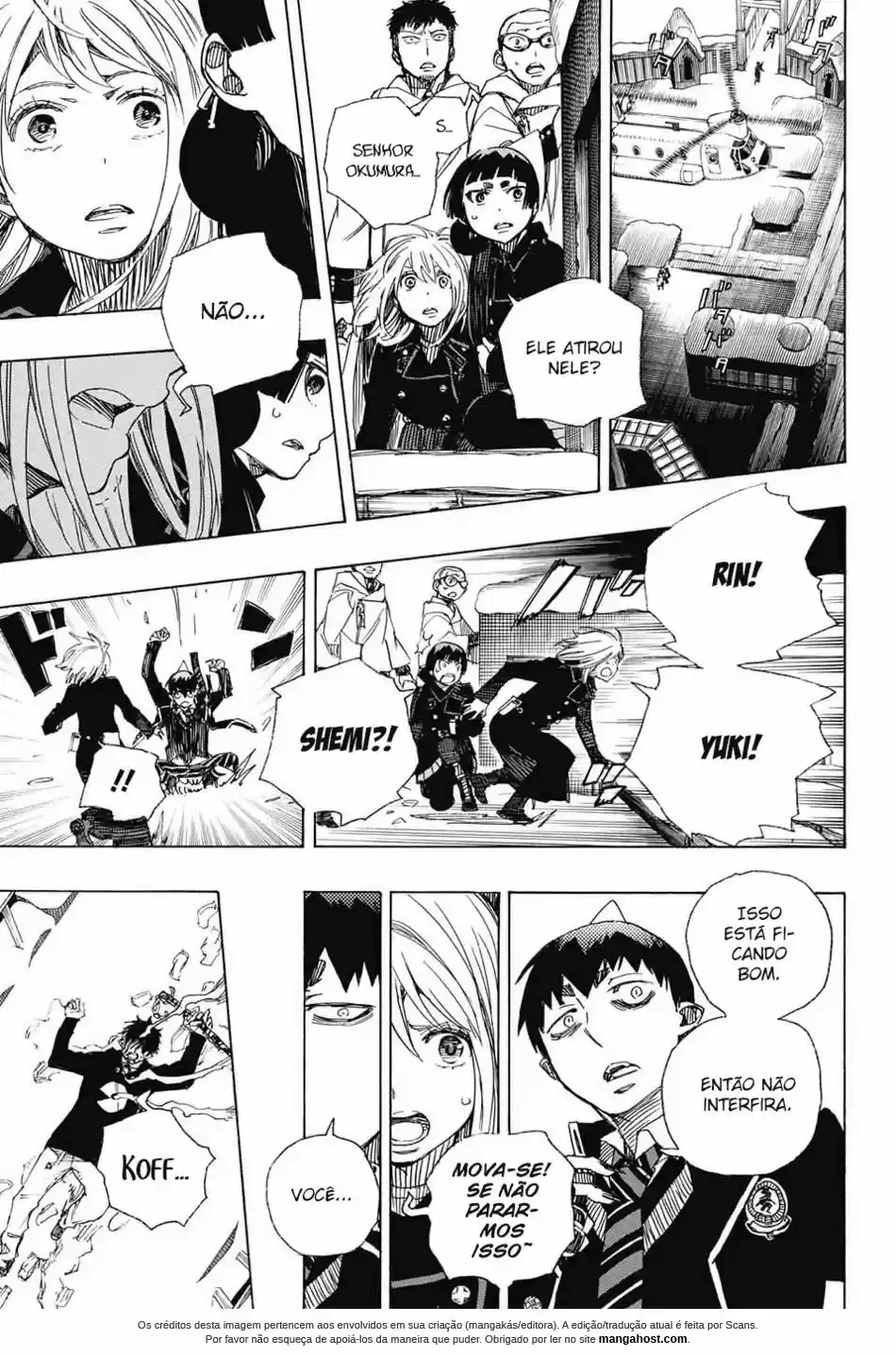 Read Blue Exorcist pt Manga Online