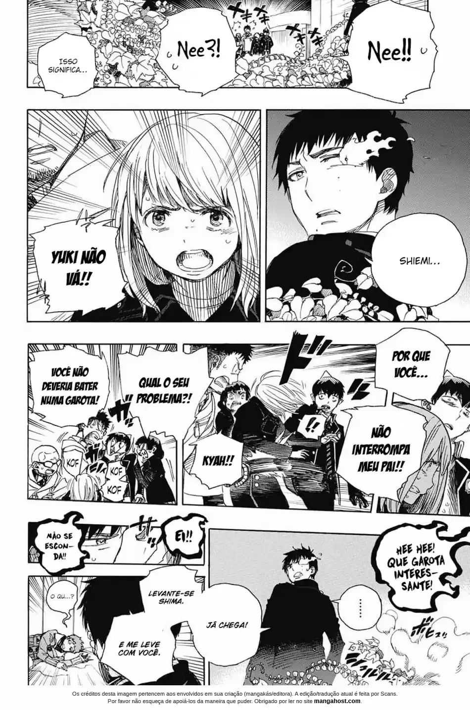 Read Blue Exorcist pt Manga Online