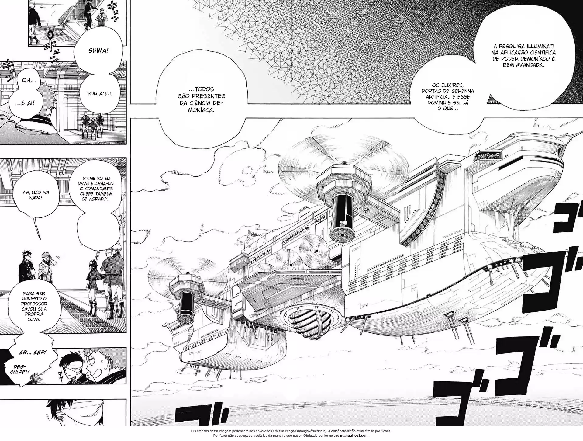 Read Blue Exorcist pt Manga Online