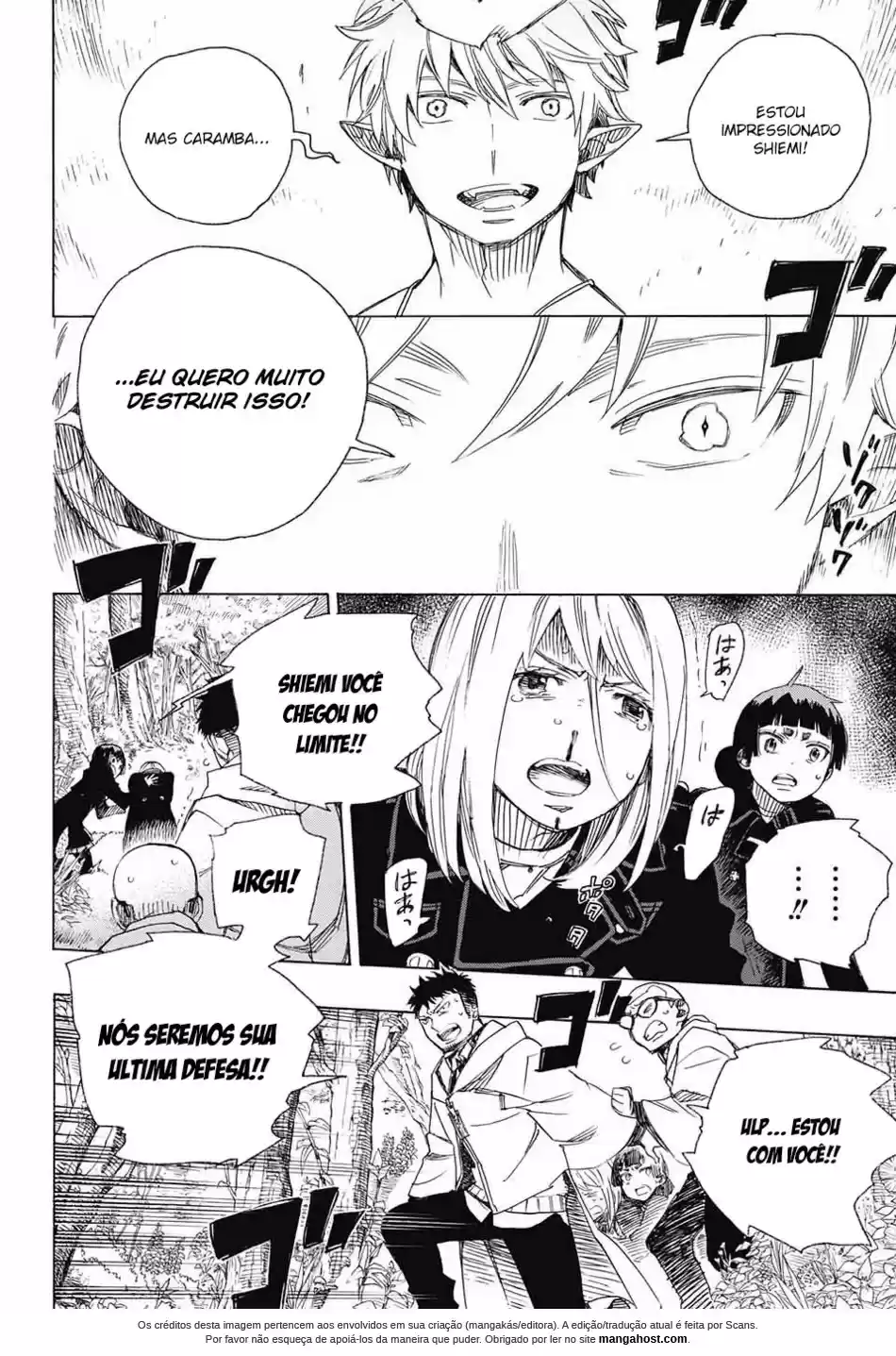 Read Blue Exorcist pt Manga Online