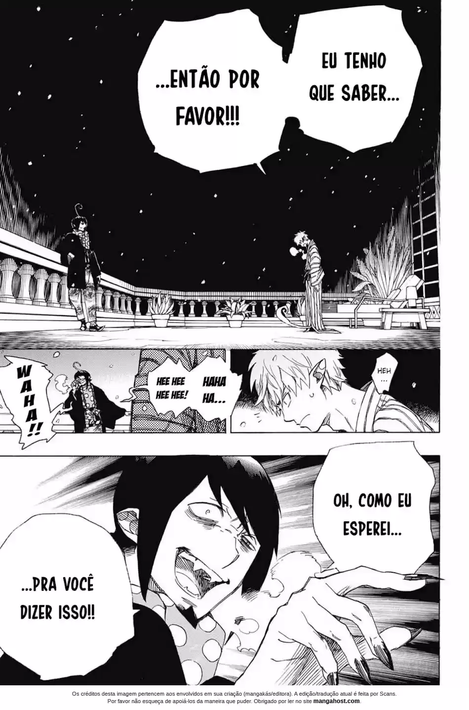 Read Blue Exorcist pt Manga Online