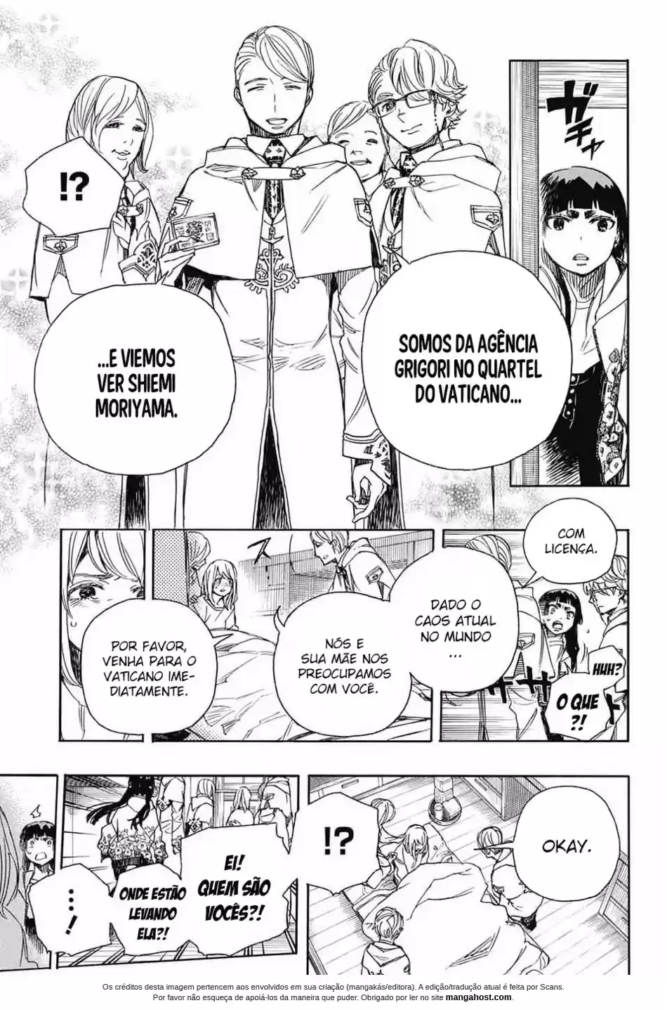 Read Blue Exorcist pt Manga Online