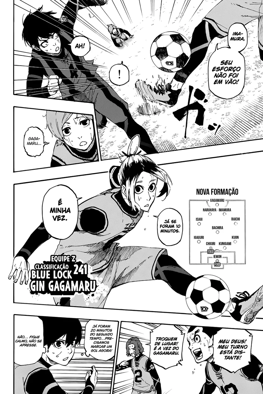 Read Blue Lock pt Manga Online