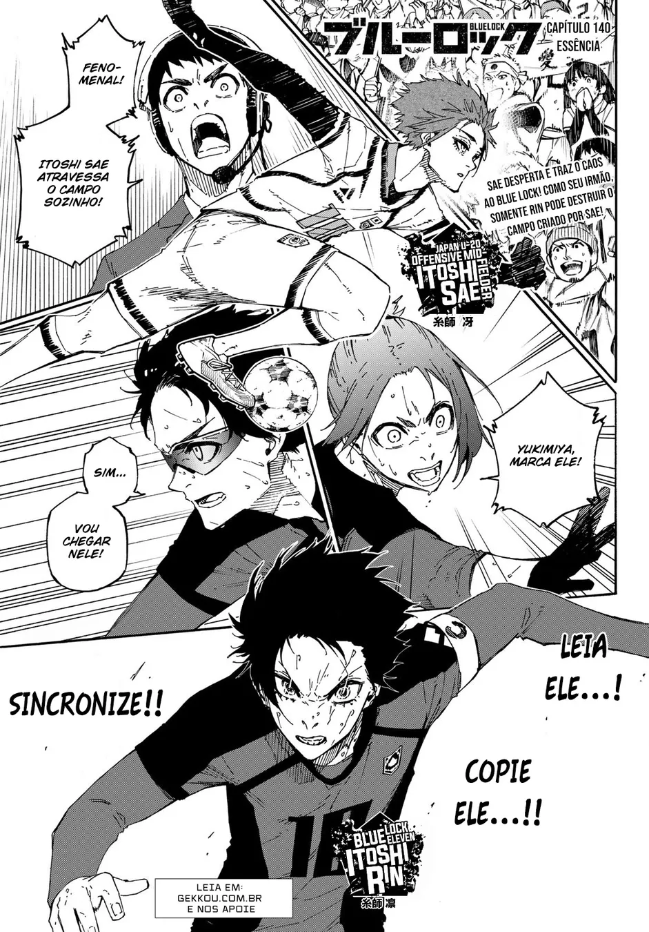 Read Blue Lock pt Manga Online