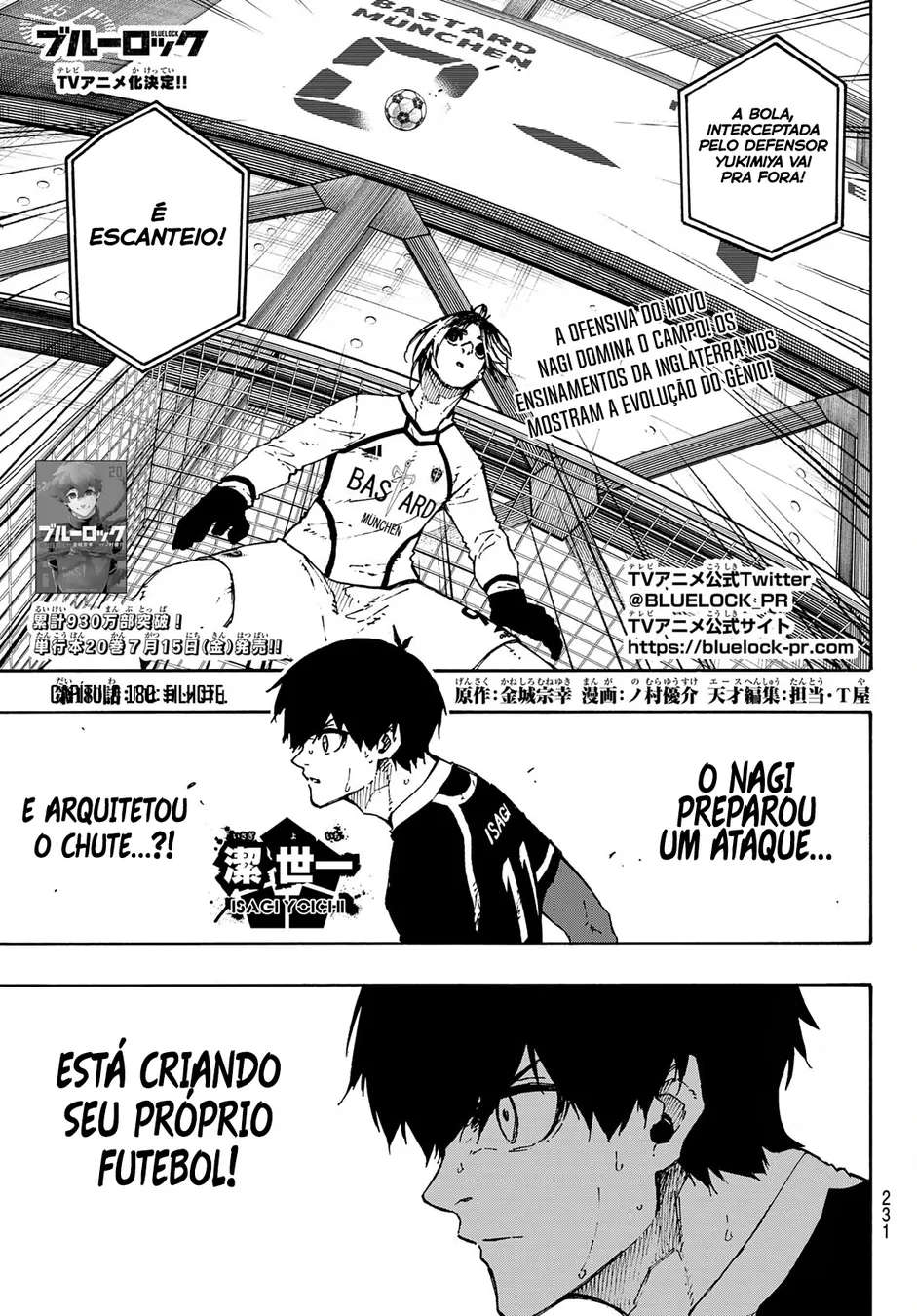 Read Blue Lock pt Manga Online