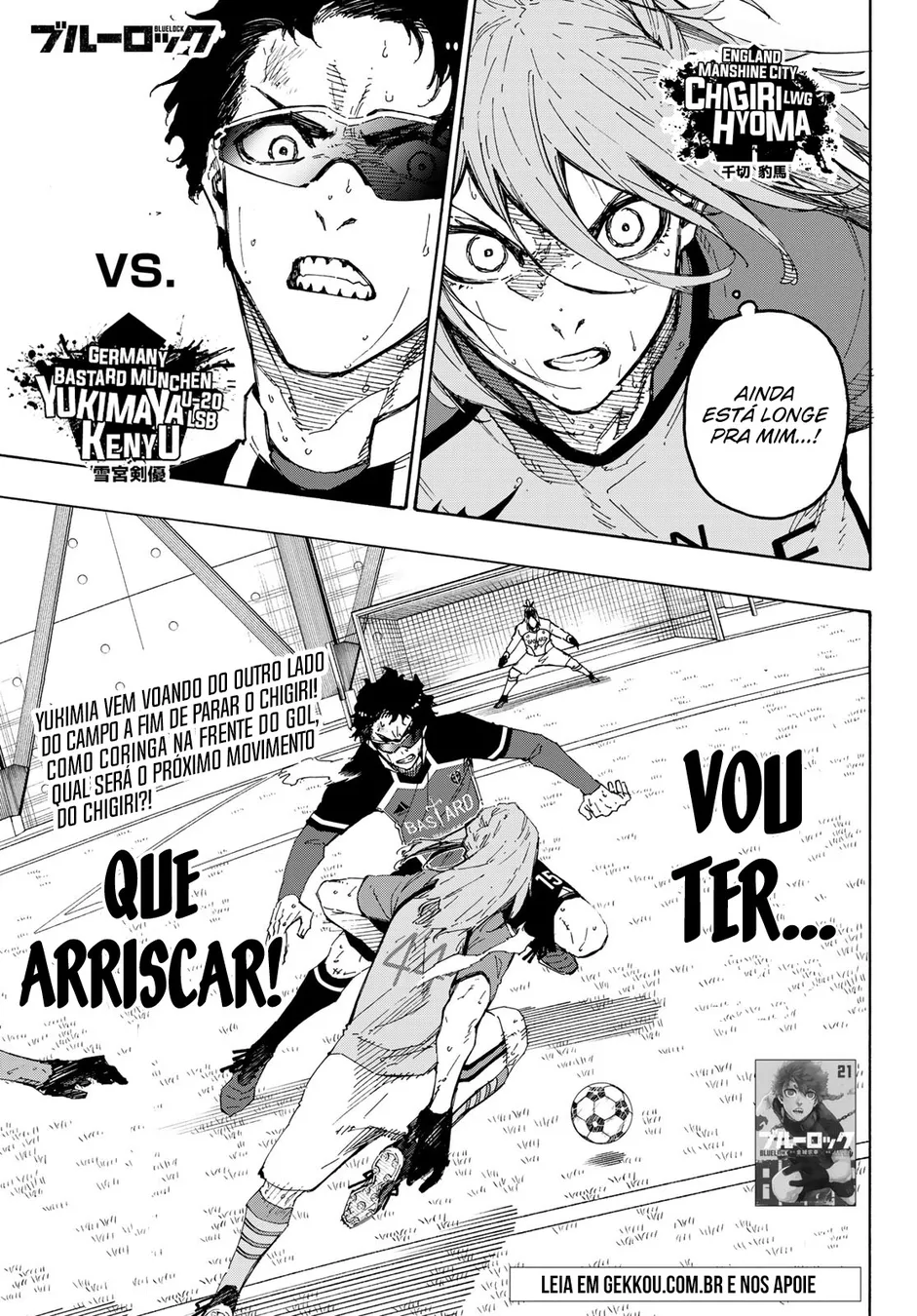 Read Blue Lock pt Manga Online