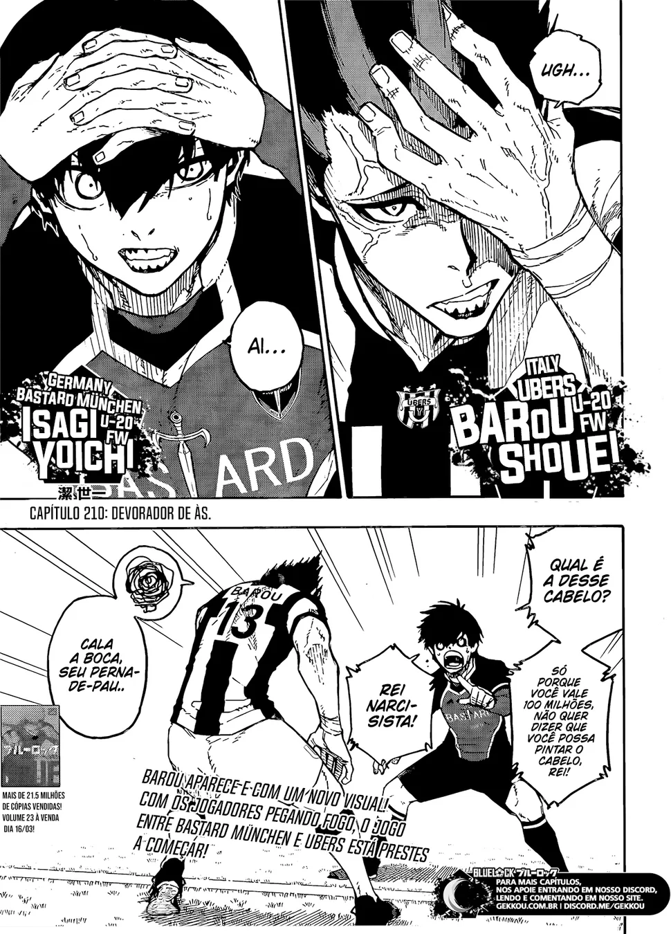 Read Blue Lock pt Manga Online