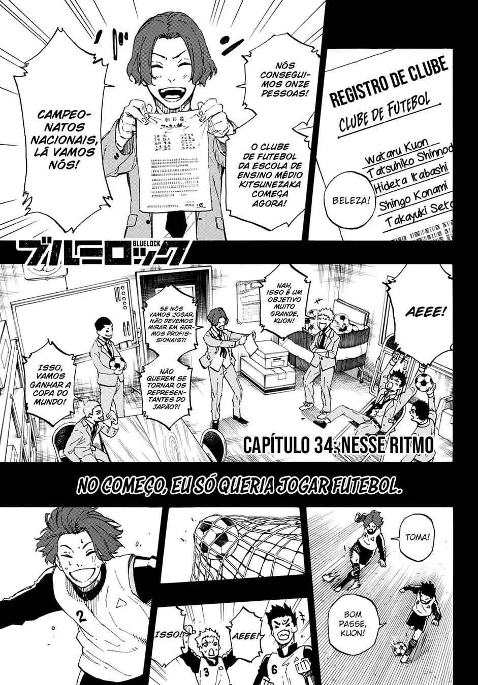 Read Blue Lock pt Manga Online