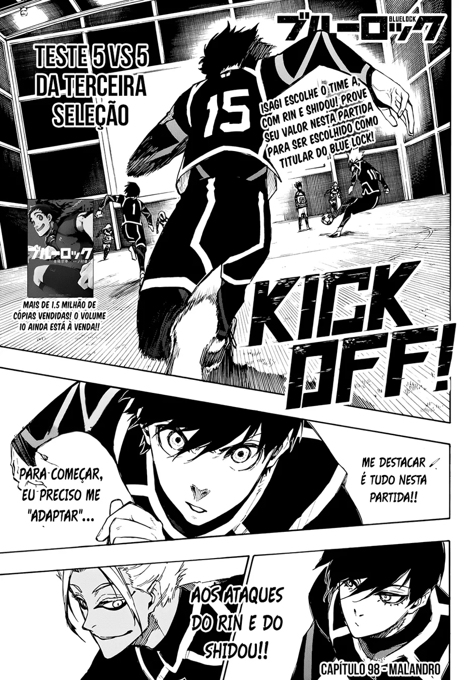 Read Blue Lock pt Manga Online