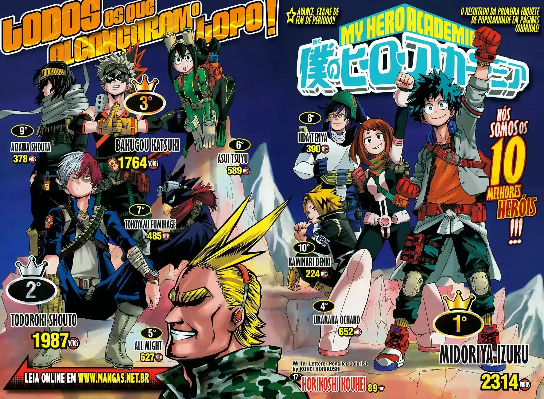Read Boku no Hero pt Manga Online