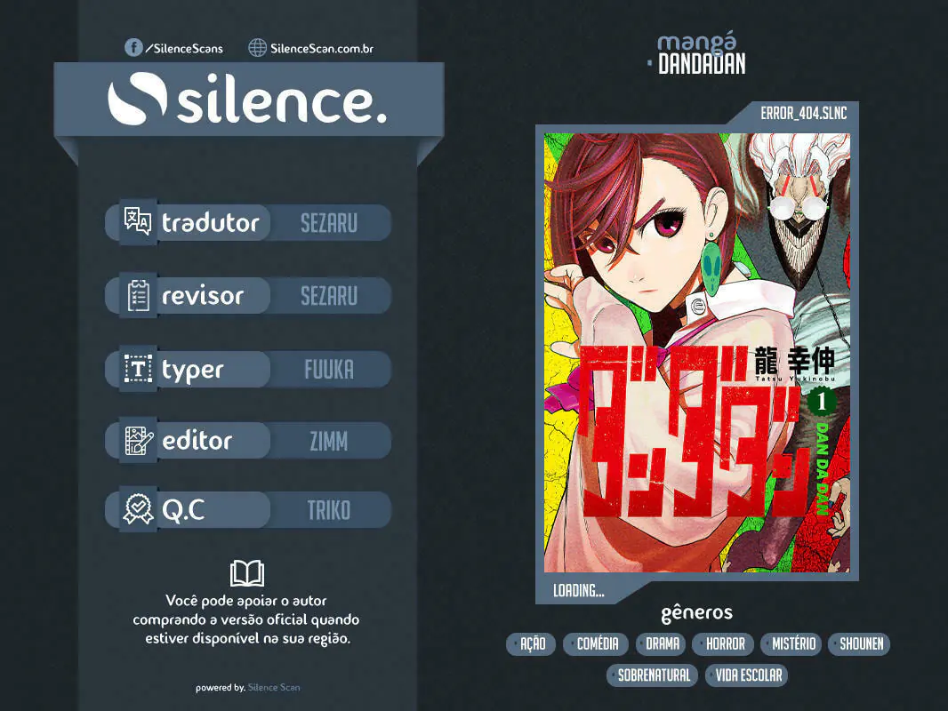 Read Dandadan pt Manga Online
