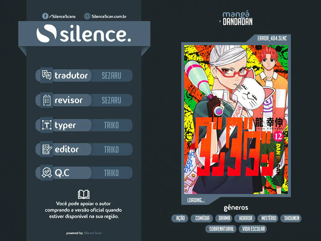 Read Dandadan pt Manga Online