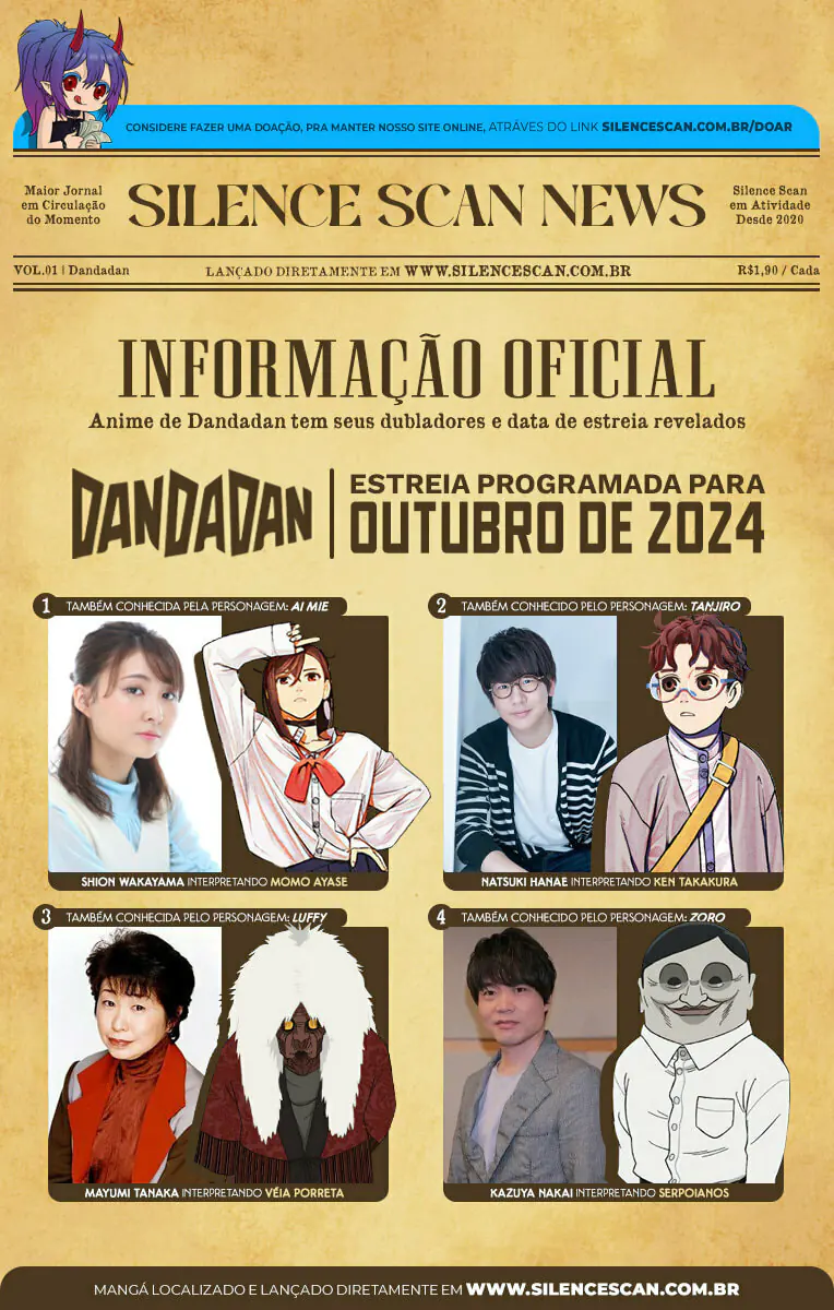 Read Dandadan pt Manga Online