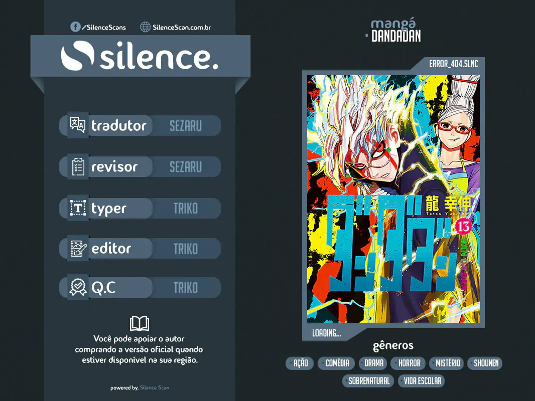Read Dandadan pt Manga Online