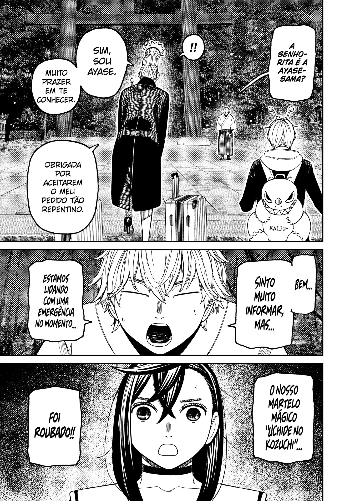 Read Dandadan pt Manga Online