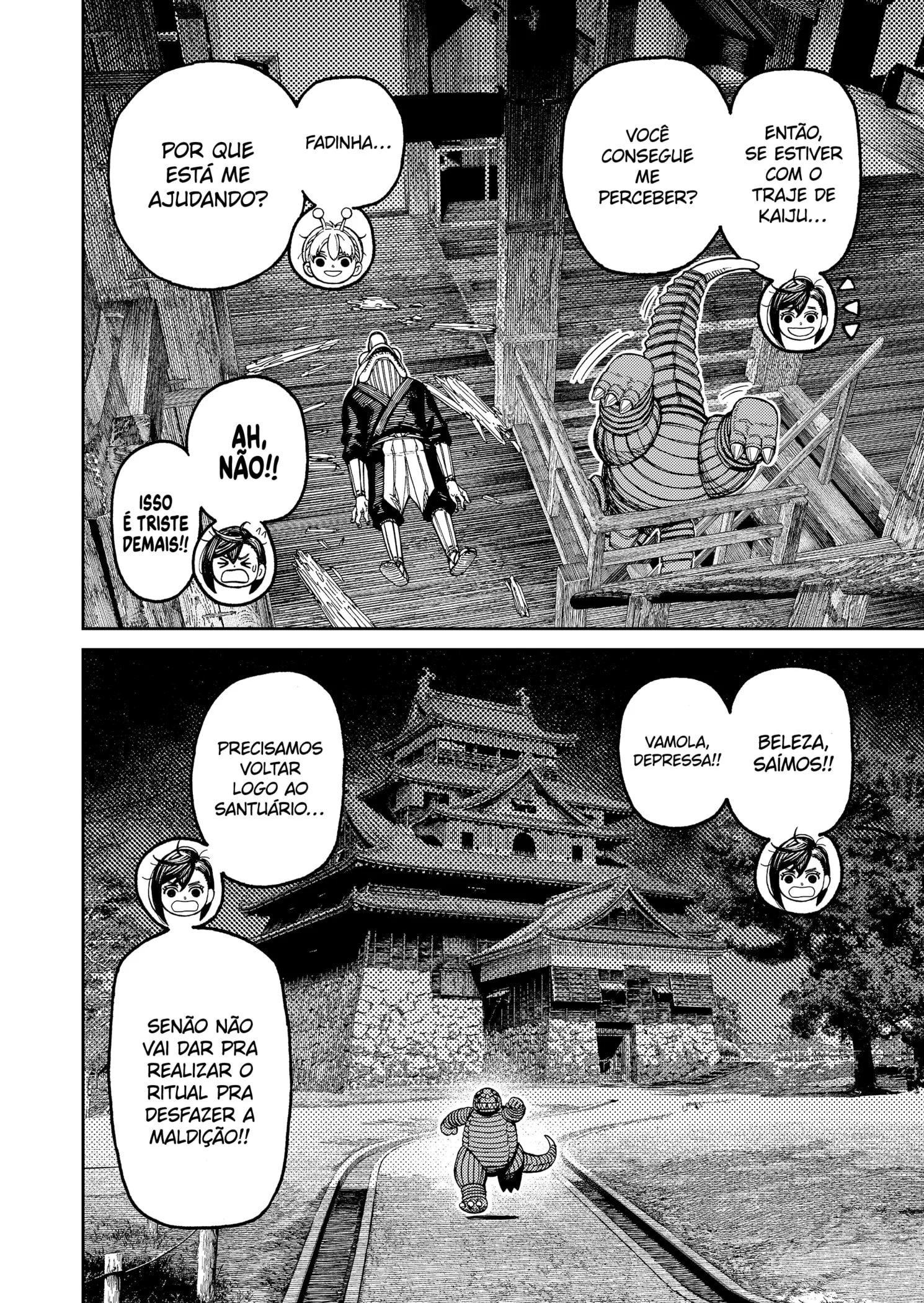 Read Dandadan pt Manga Online