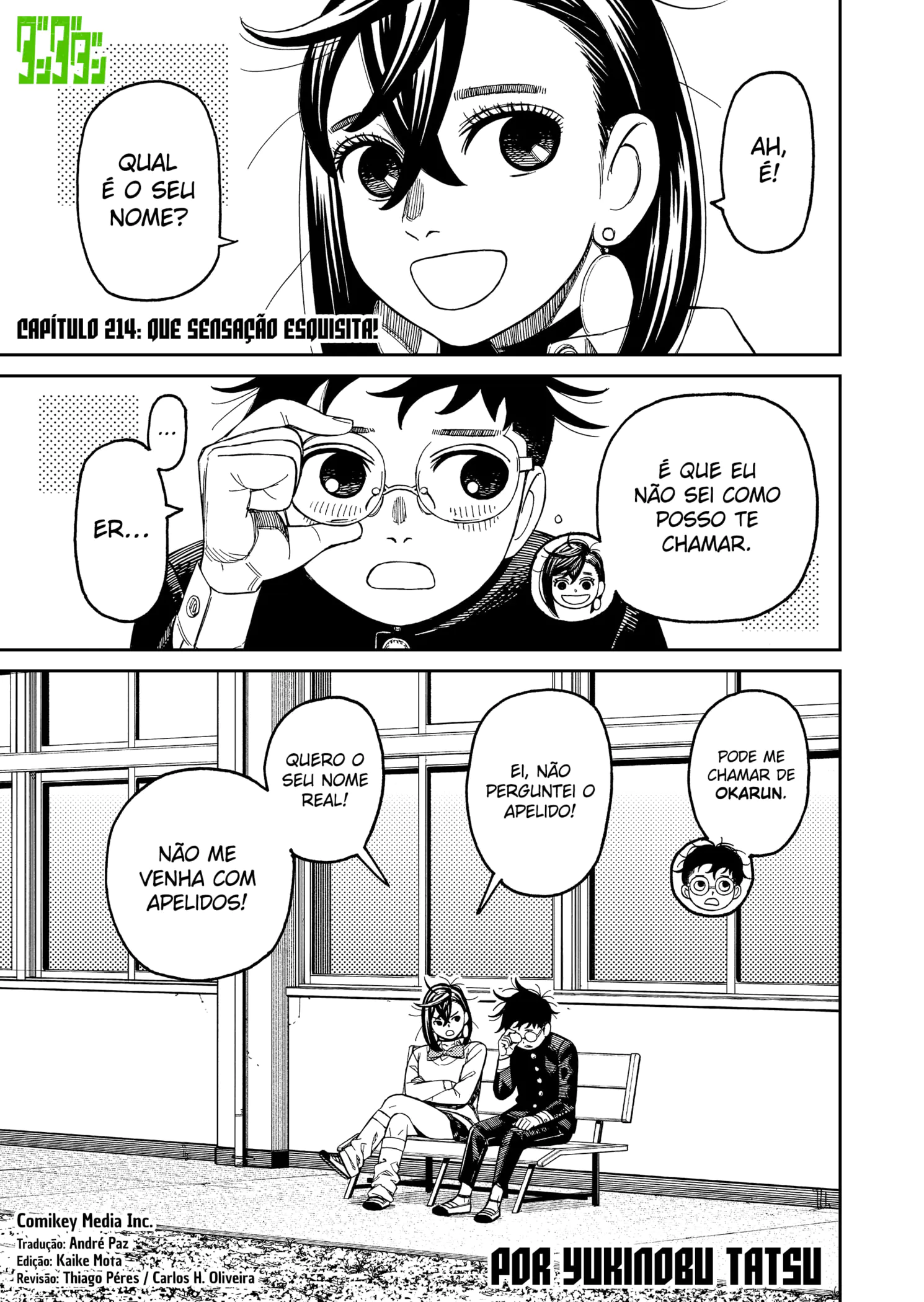 Read Dandadan pt Manga Online