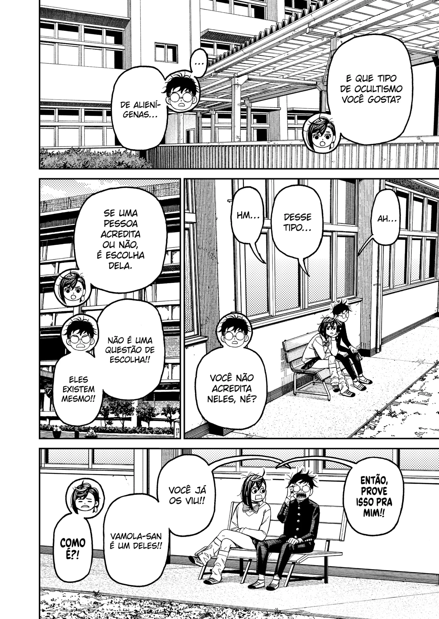 Read Dandadan pt Manga Online
