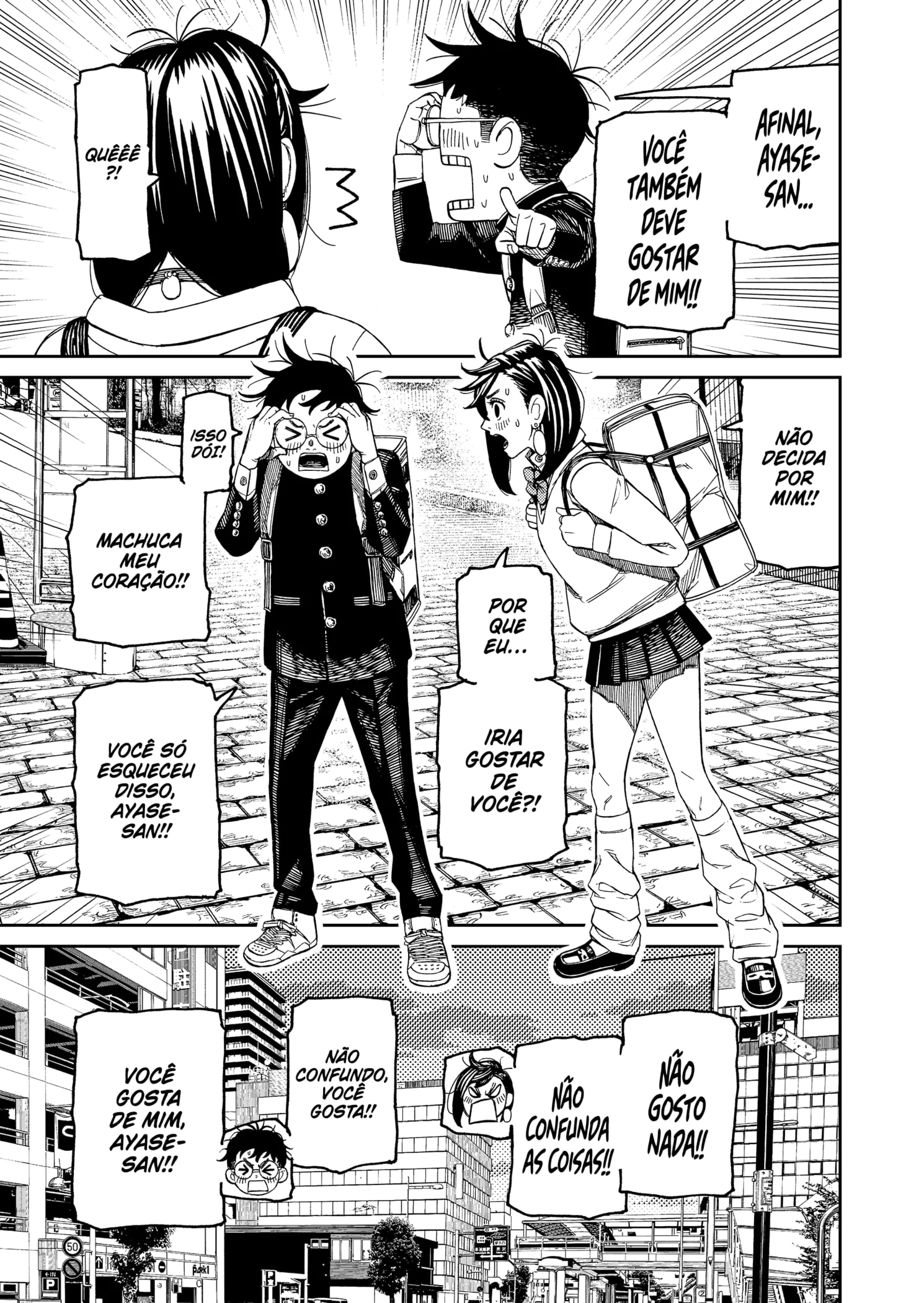 Read Dandadan pt Manga Online