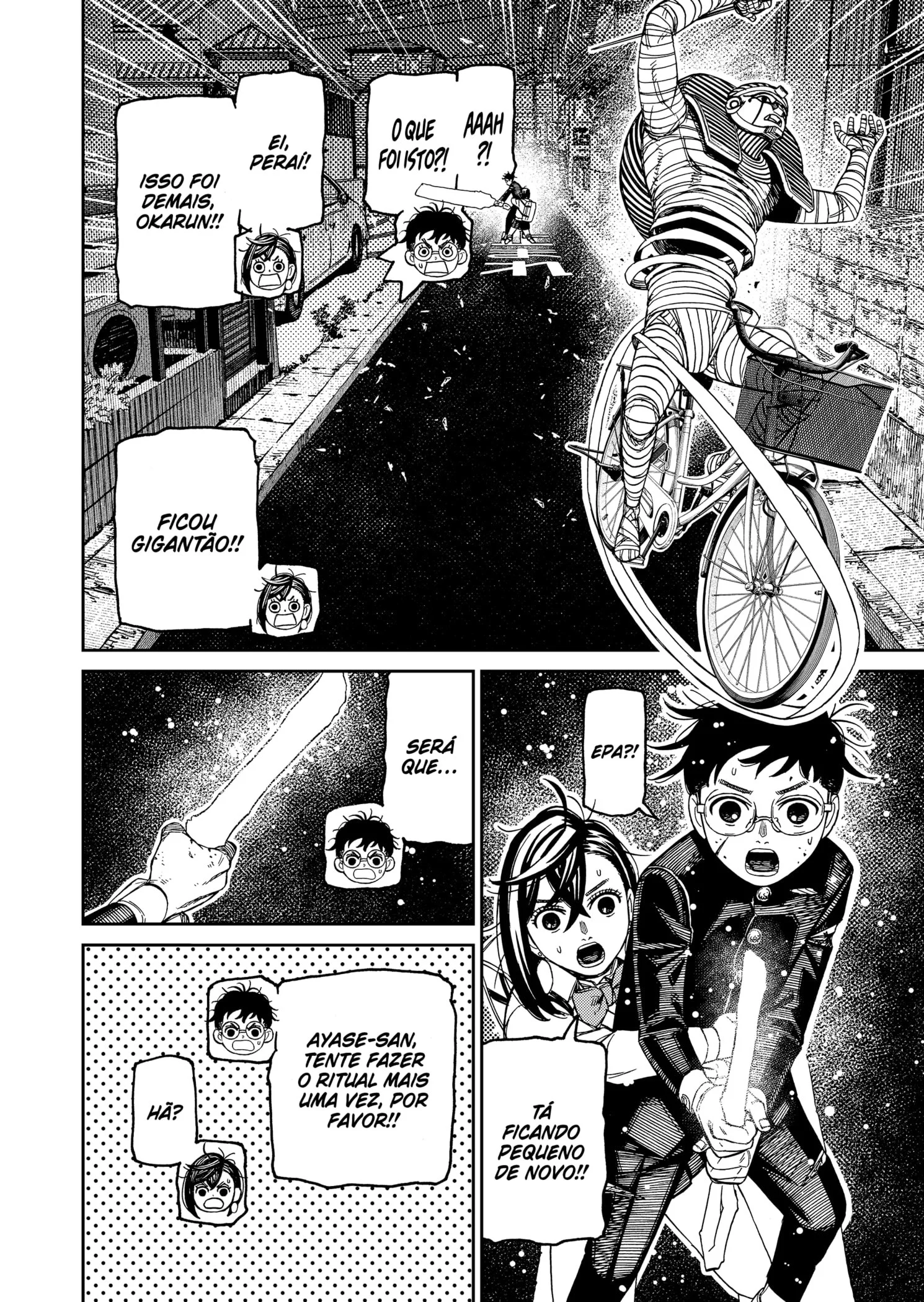 Read Dandadan pt Manga Online
