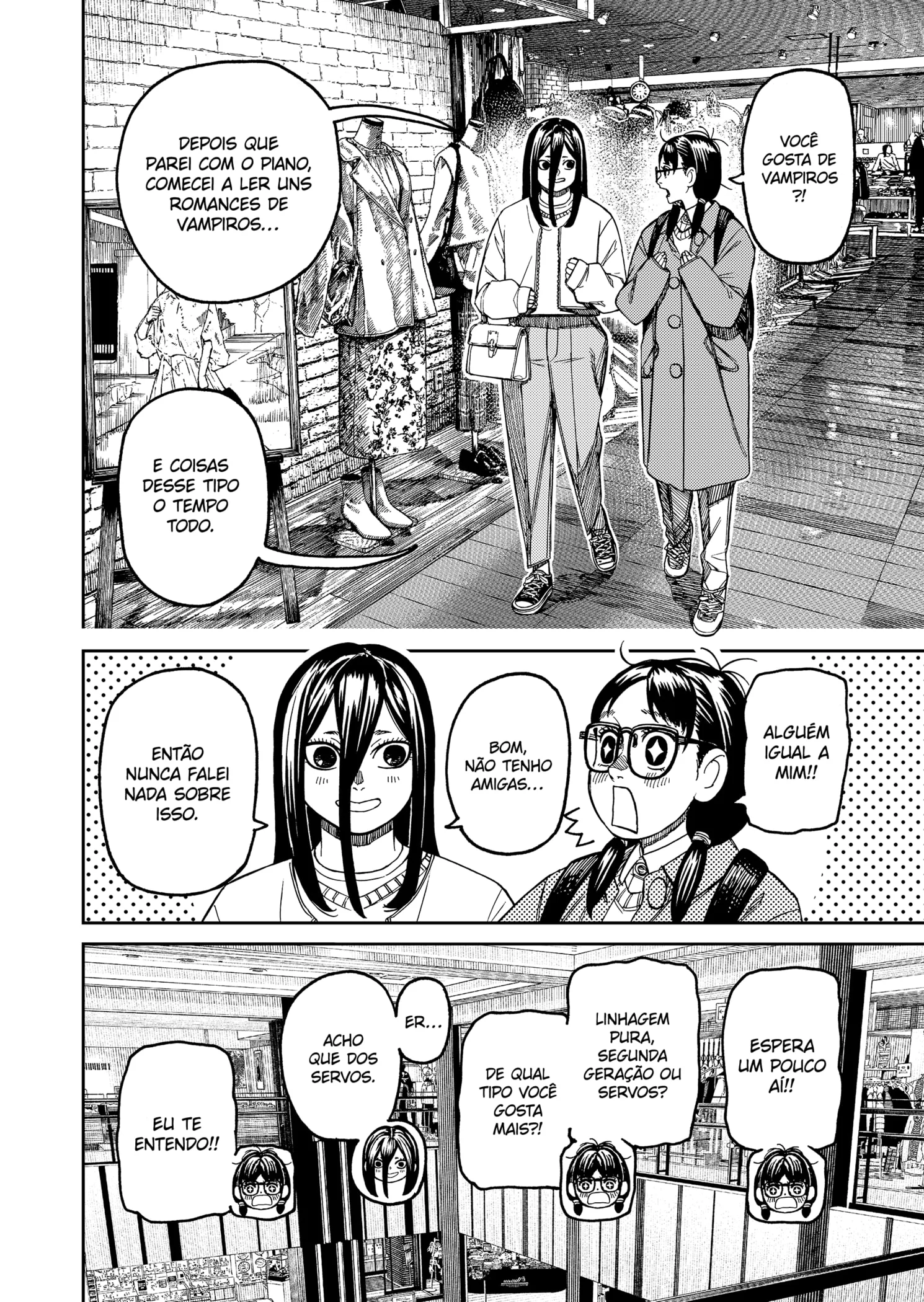 Read Dandadan pt Manga Online