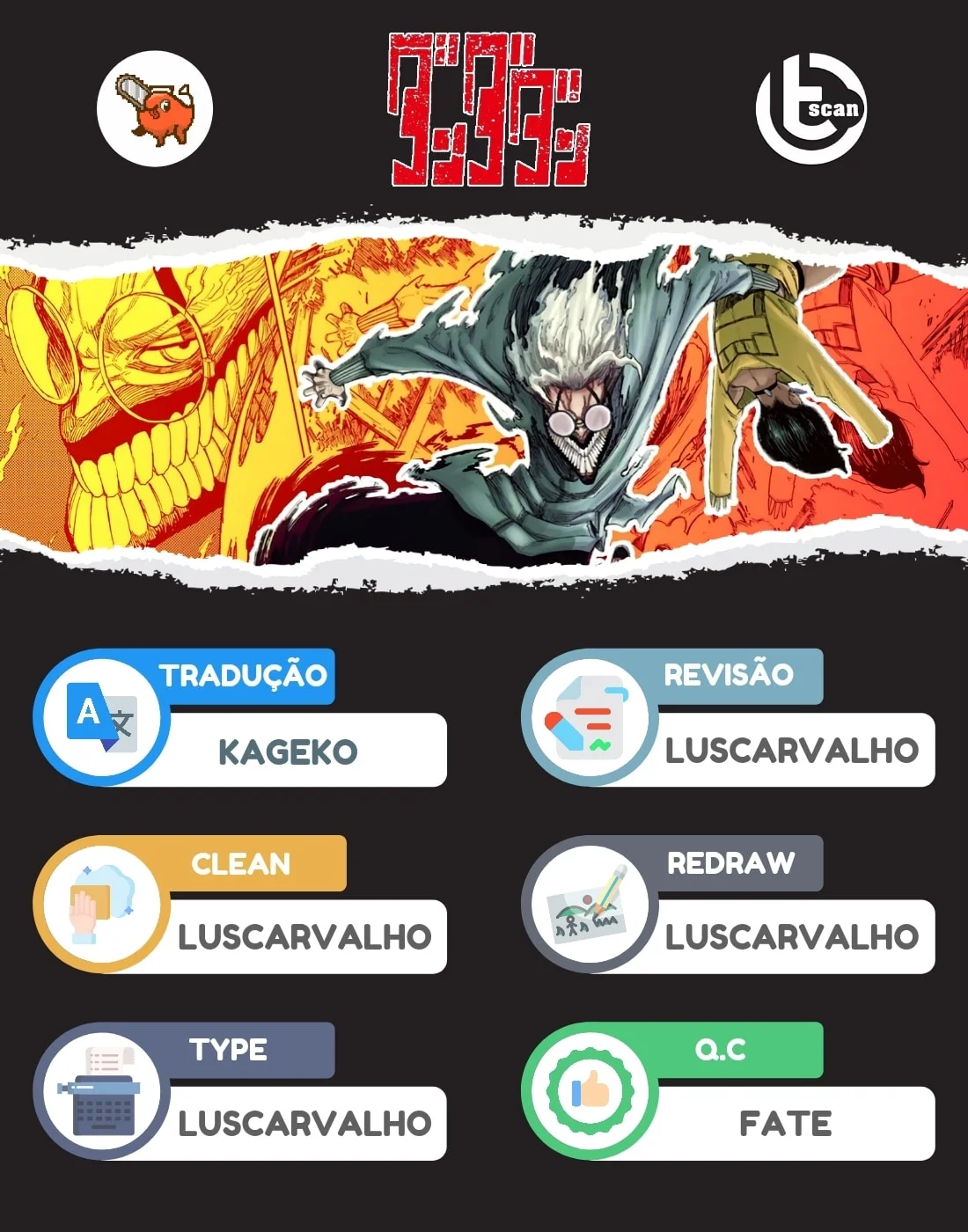Read Dandadan pt Manga Online