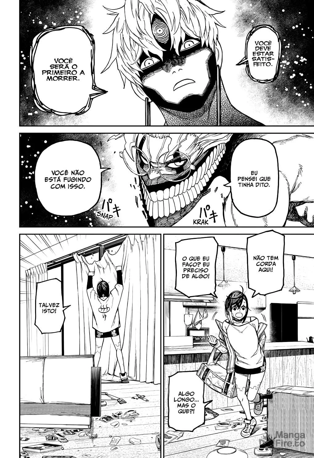Read Dandadan pt Manga Online