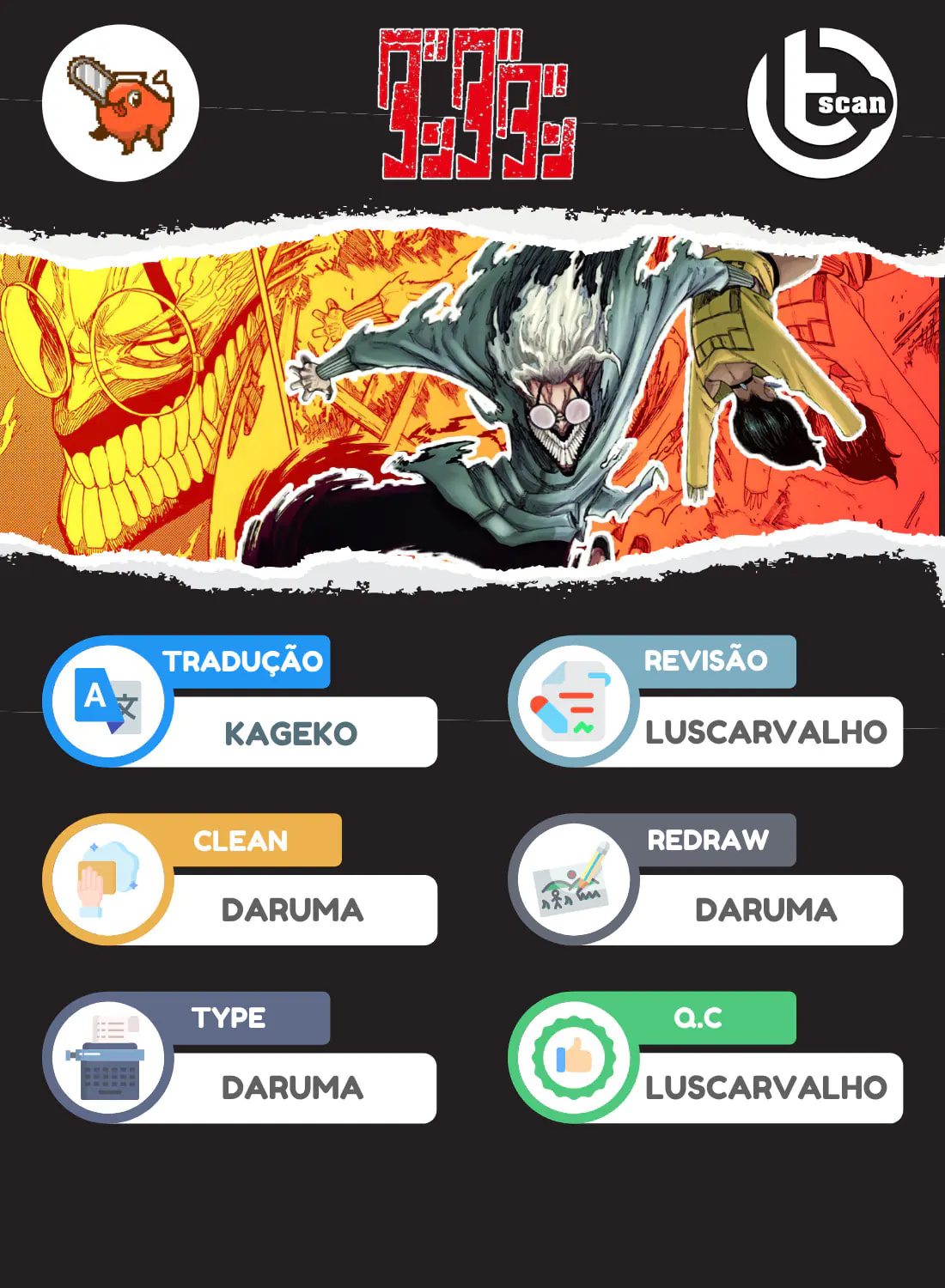 Read Dandadan pt Manga Online