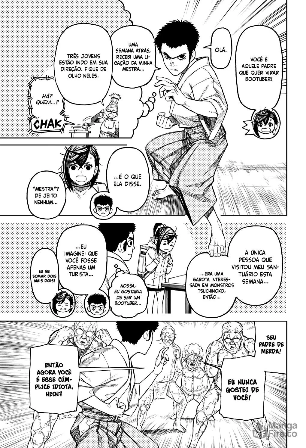 Read Dandadan pt Manga Online