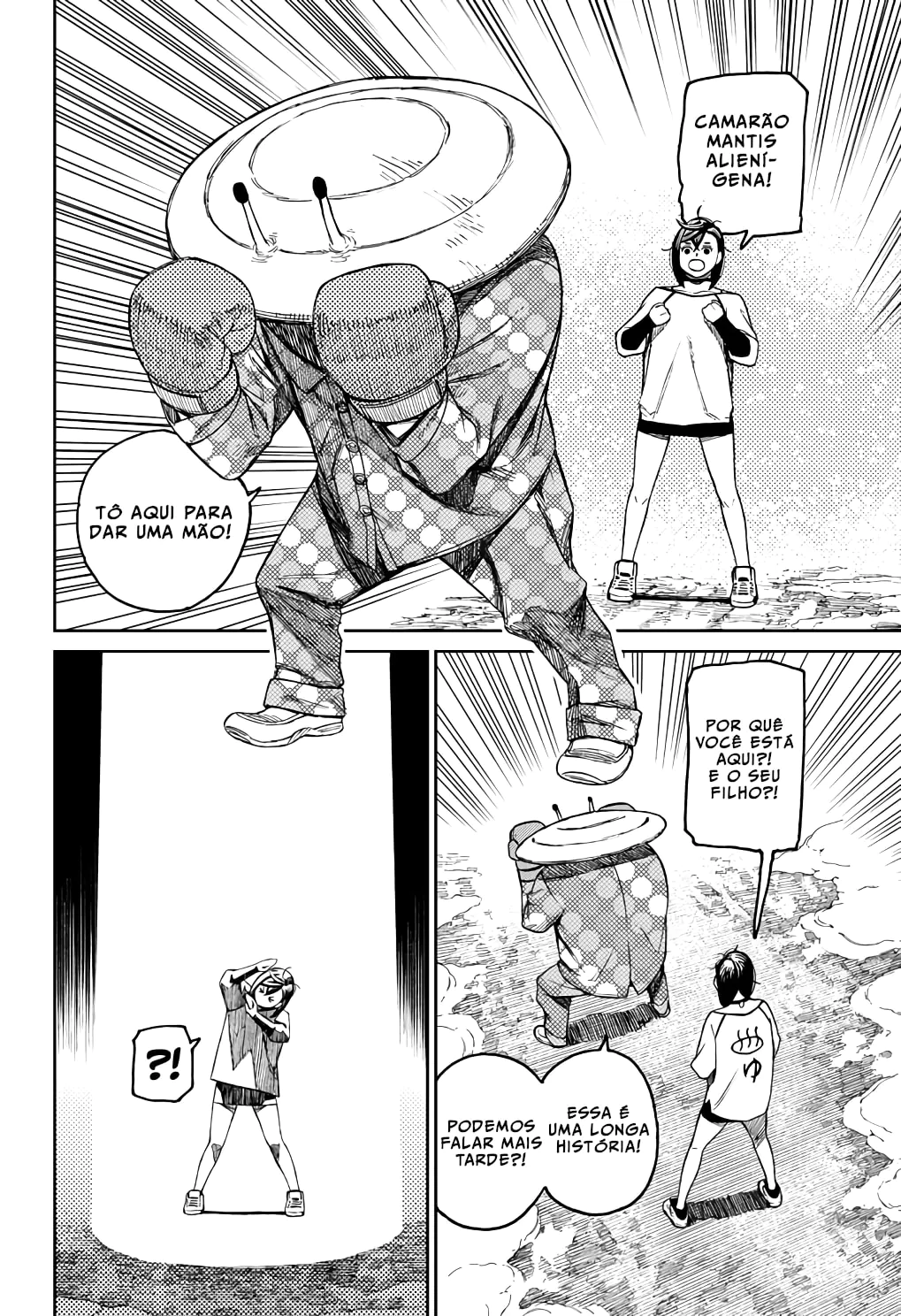 Read Dandadan pt Manga Online