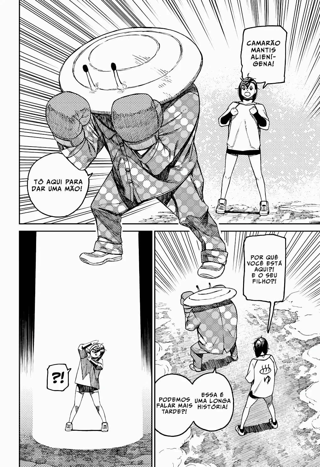 Read Dandadan pt Manga Online