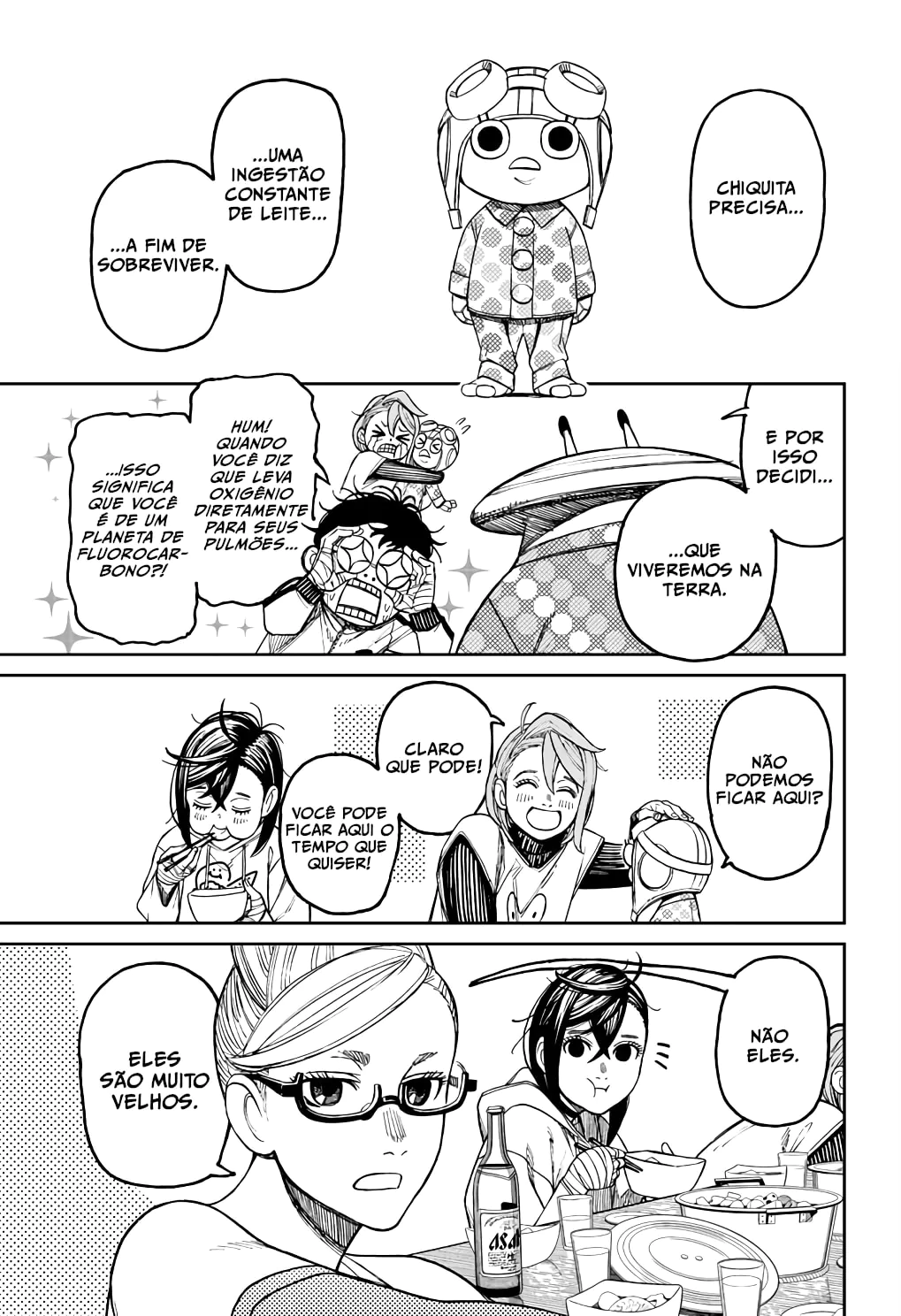 Read Dandadan pt Manga Online