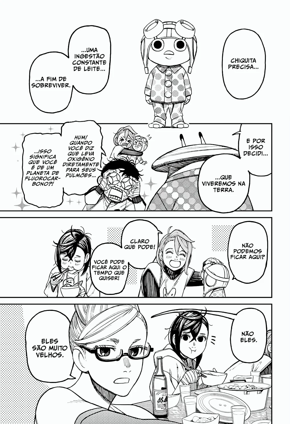 Read Dandadan pt Manga Online