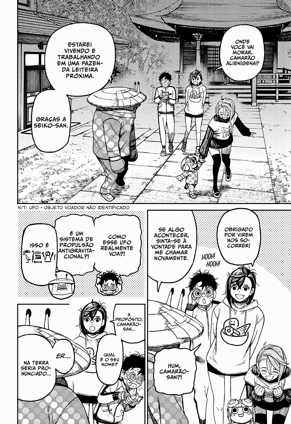 Read Dandadan pt Manga Online